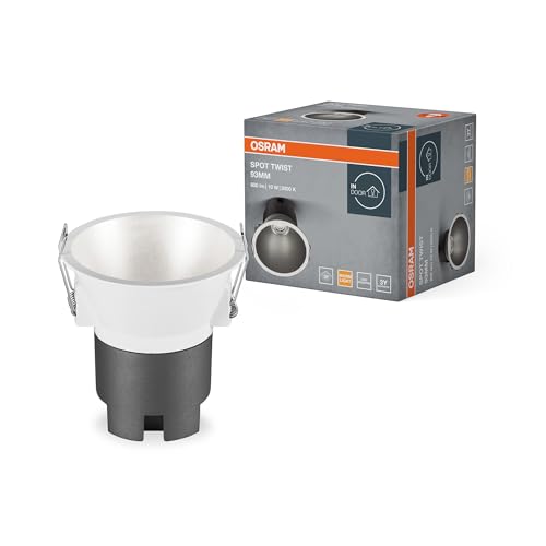 OSRAM SMART+ SPOT TWIST Einbau-Downlight silber 10W 3000K