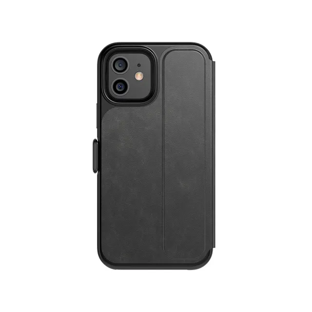Tech21 Evo Wallet iPhone 12/12 Pro Hülle Smokey Black Kartenfach