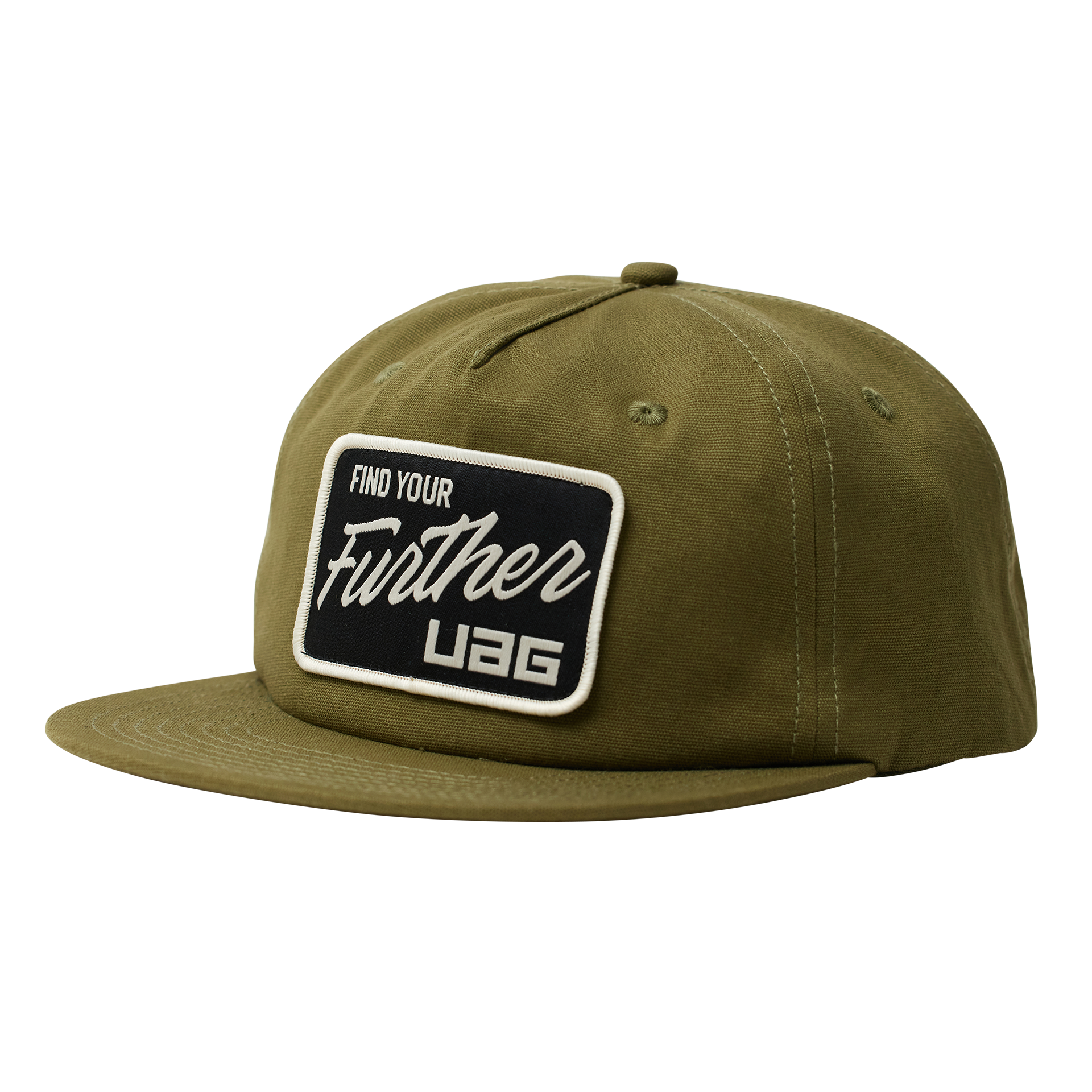 UAG Standard Issue Find Your Further Snapback Cap Schwarz