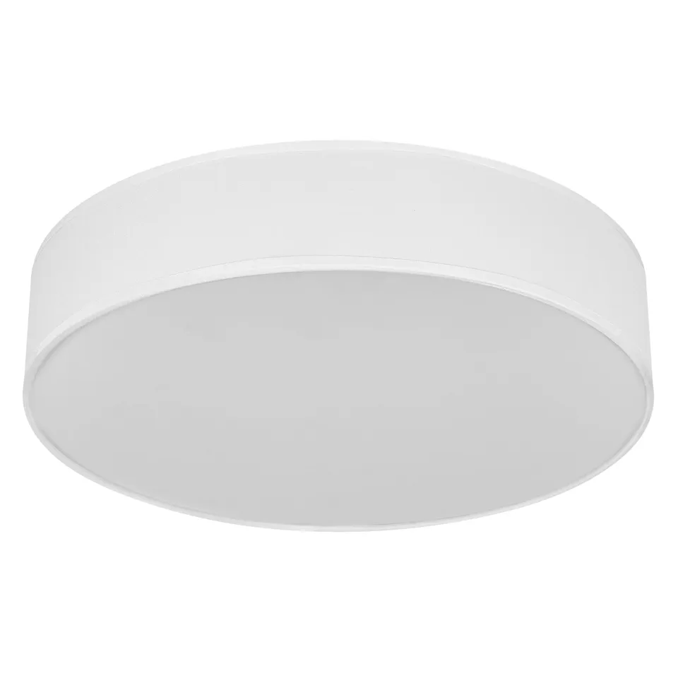 Osram Orbis Paris Deckenleuchte Weiss 40cm E27 Textilschirm