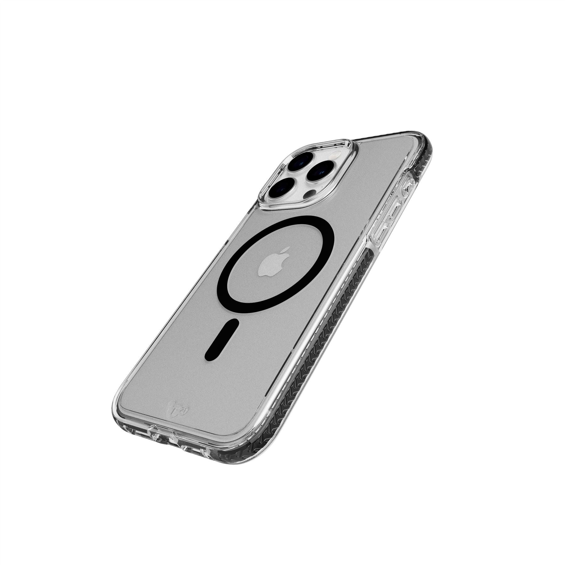 Tech21 EvoCrystal iPhone 15 Pro Max Hülle Graphite Black Klar