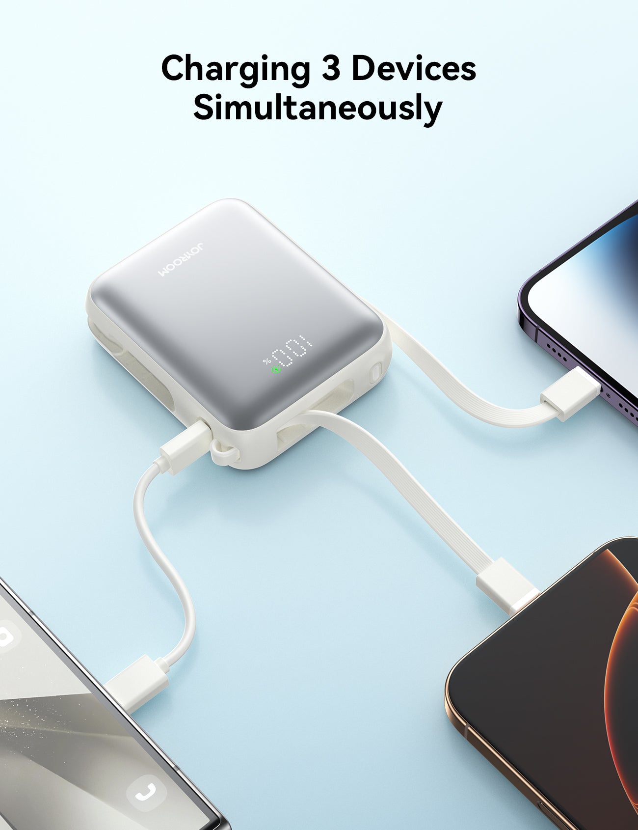 JOYROOM JR-PBF27 Powerbank 10000mAh 22.5W Titan Kabel