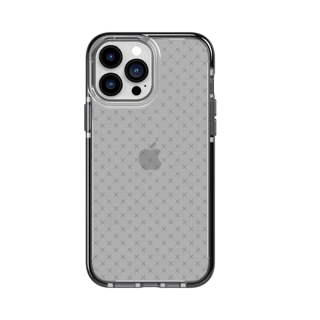 Tech21 EvoCheck iPhone 13 Pro Max Hülle Smokey Black