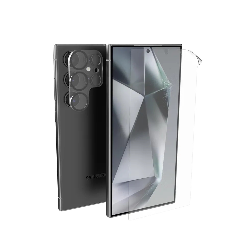 Tech21 ImpactShield S24 Ultra Displayschutz + Kameraschutz