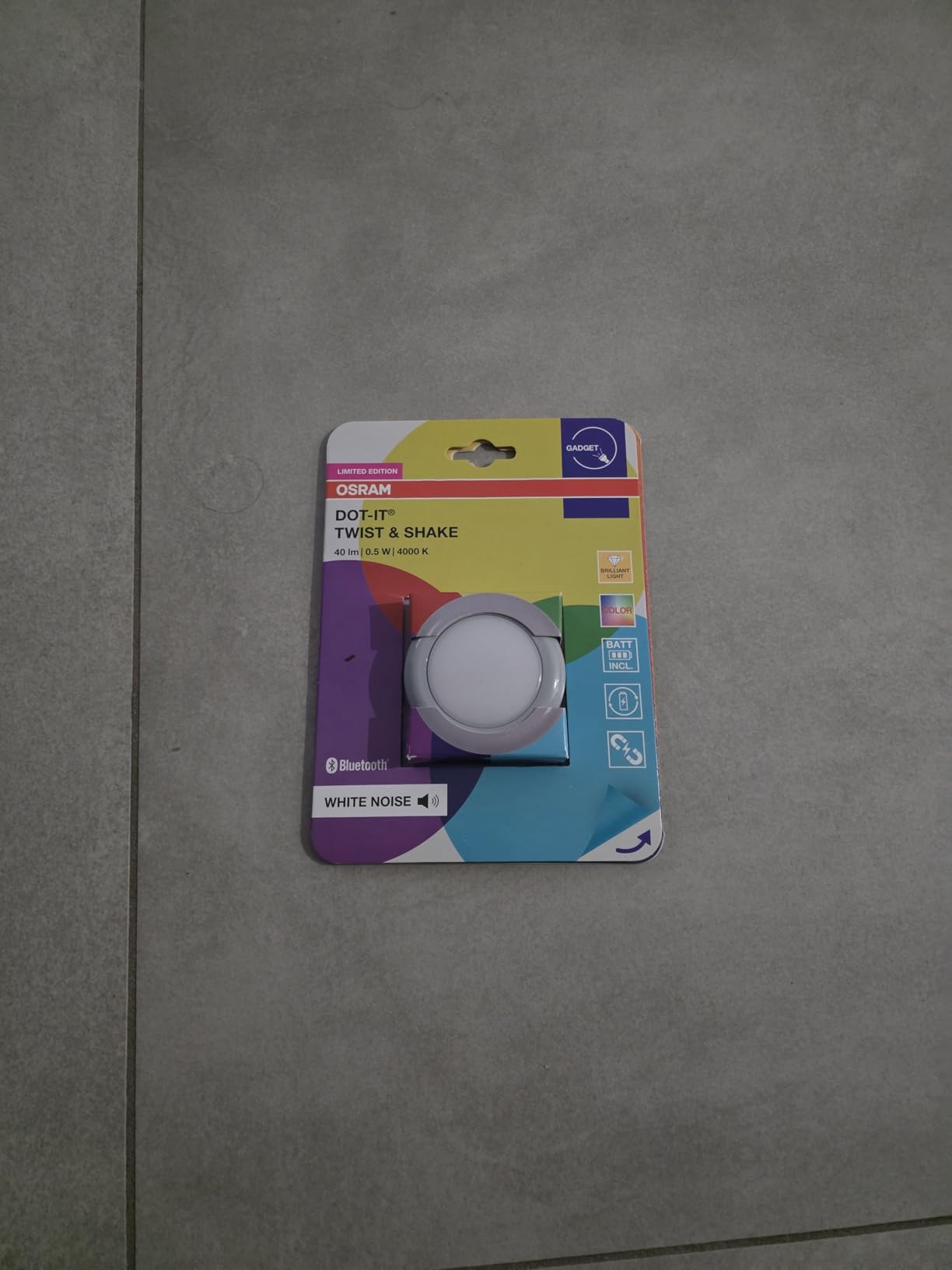 ams OSRAM SMART+ DOT-IT Nachtlicht RGB 1er-Pack magnetisch