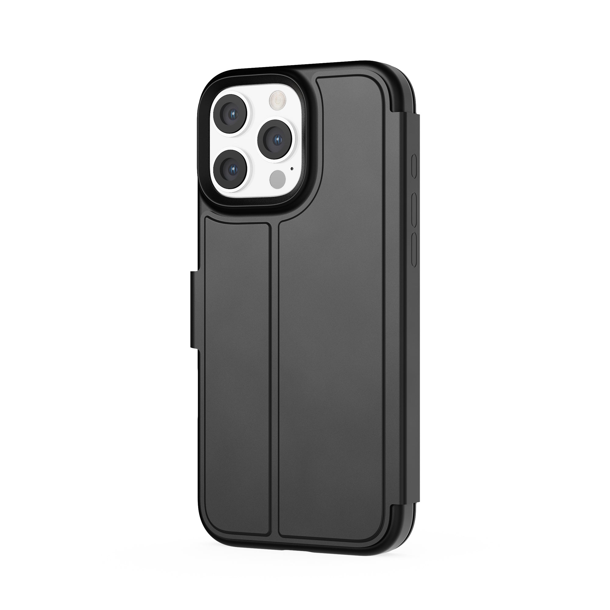 Tech21 EvoLite Wallet iPhone 16 Pro Max Hülle Schwarz 3 Karten