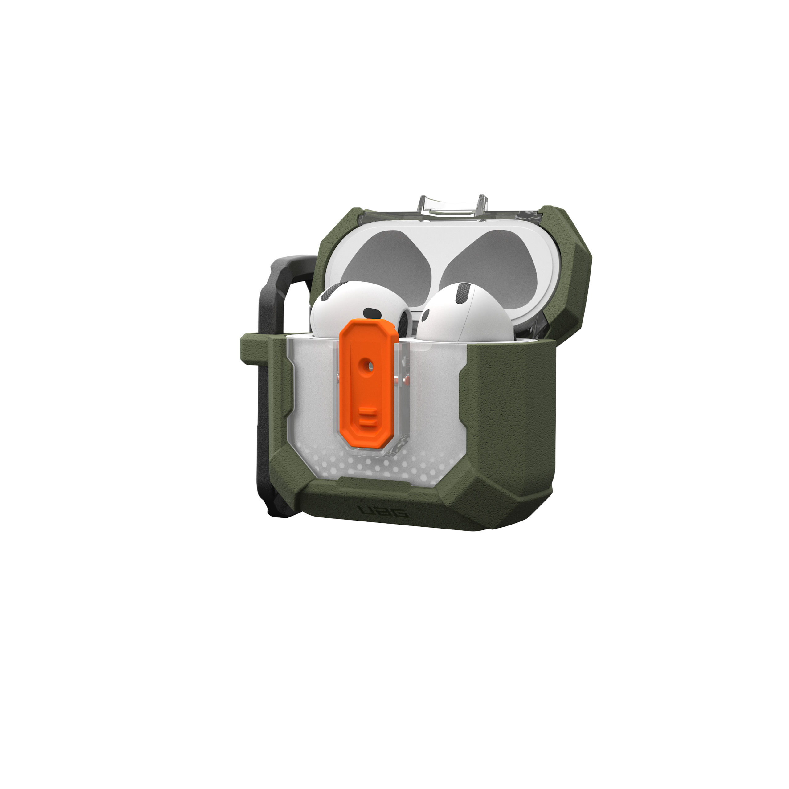 UAG Plasma AirPods 4 2024 Hülle ANC Karabiner