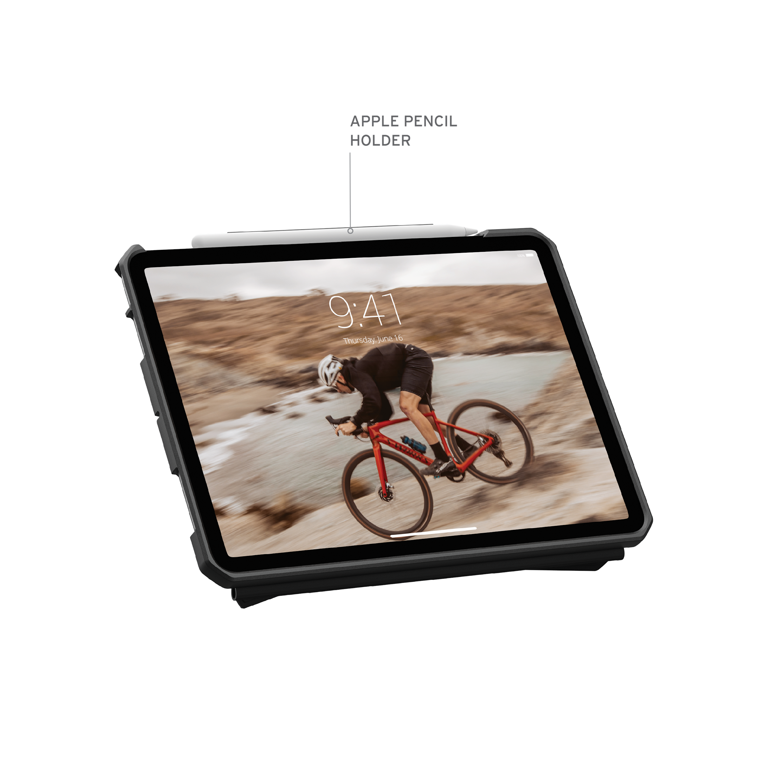 UAG Essential Armor iPad Air 11 M2 2024 Hülle schwarz Folio