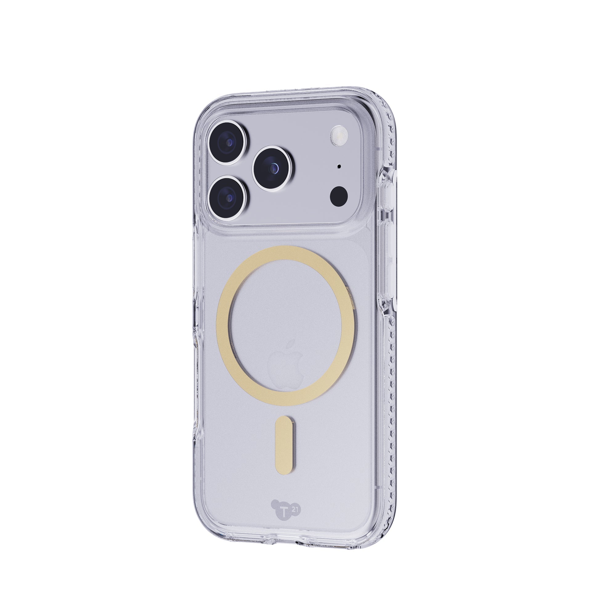 Tech21 EvoCrystal iPhone 17 Pro Handyhülle Metallic Gold MagSafe
