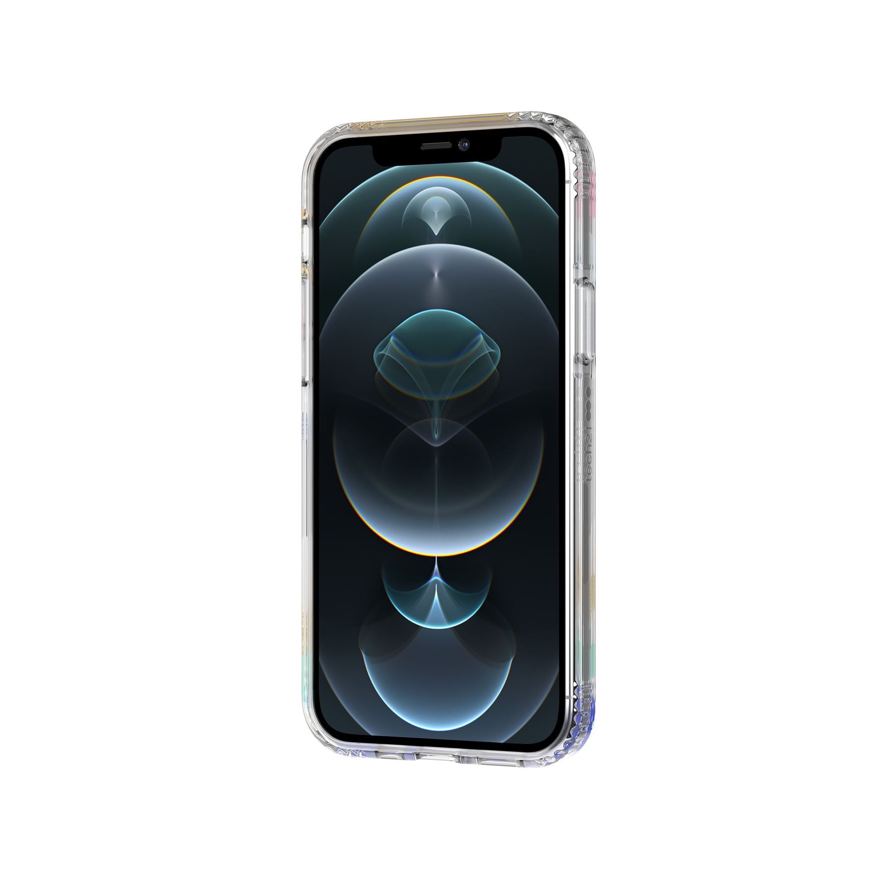 Tech21 EvoArt iPhone 12/12 Pro Hülle Wiggle bunt 12ft