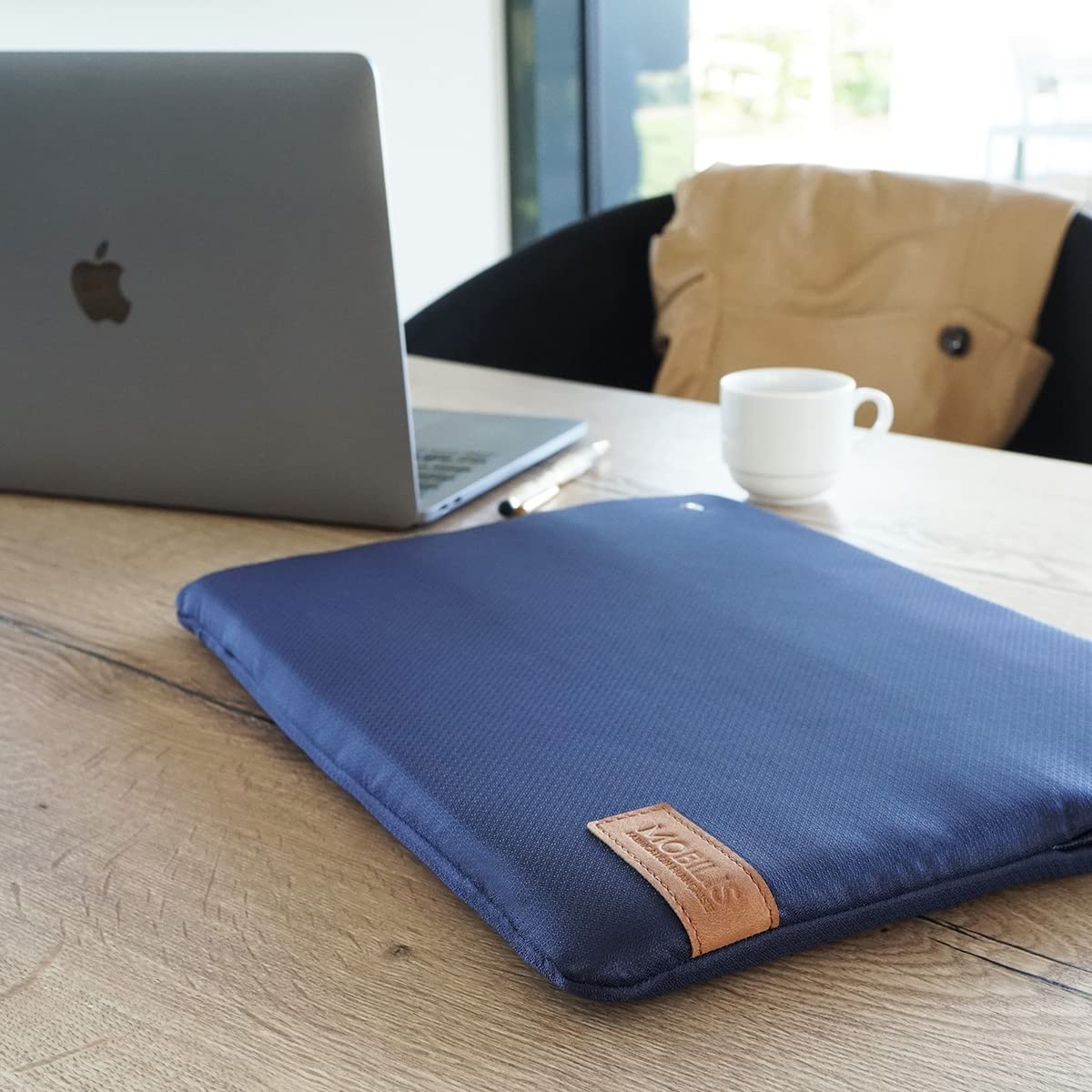 Mobilis La Frenchie Laptoptasche 14 Zoll Nachtblau