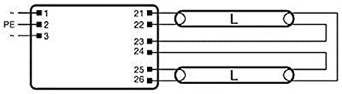 ams OSRAM POWERTRONIC QT-FIT8 2x58 EVG 220-240V non-DIM