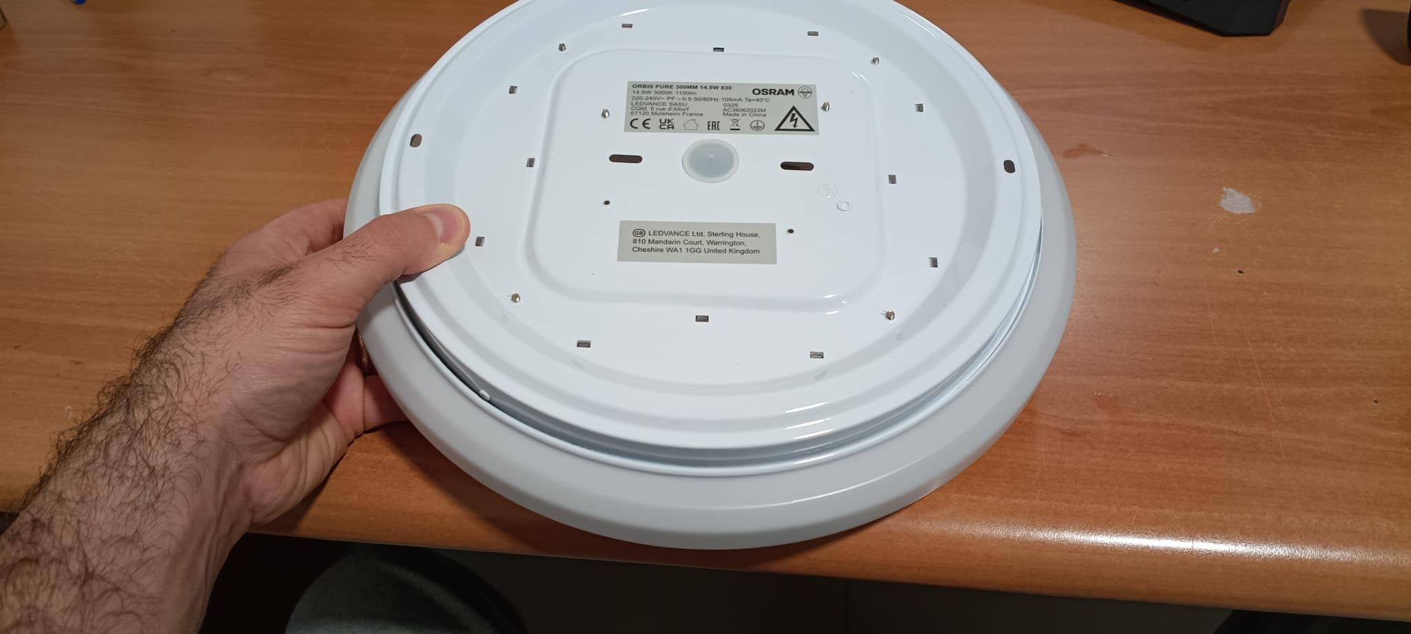 OSRAM SMART+ Orbis Pure LED-Deckenleuchte 300mm 15,5W weiß