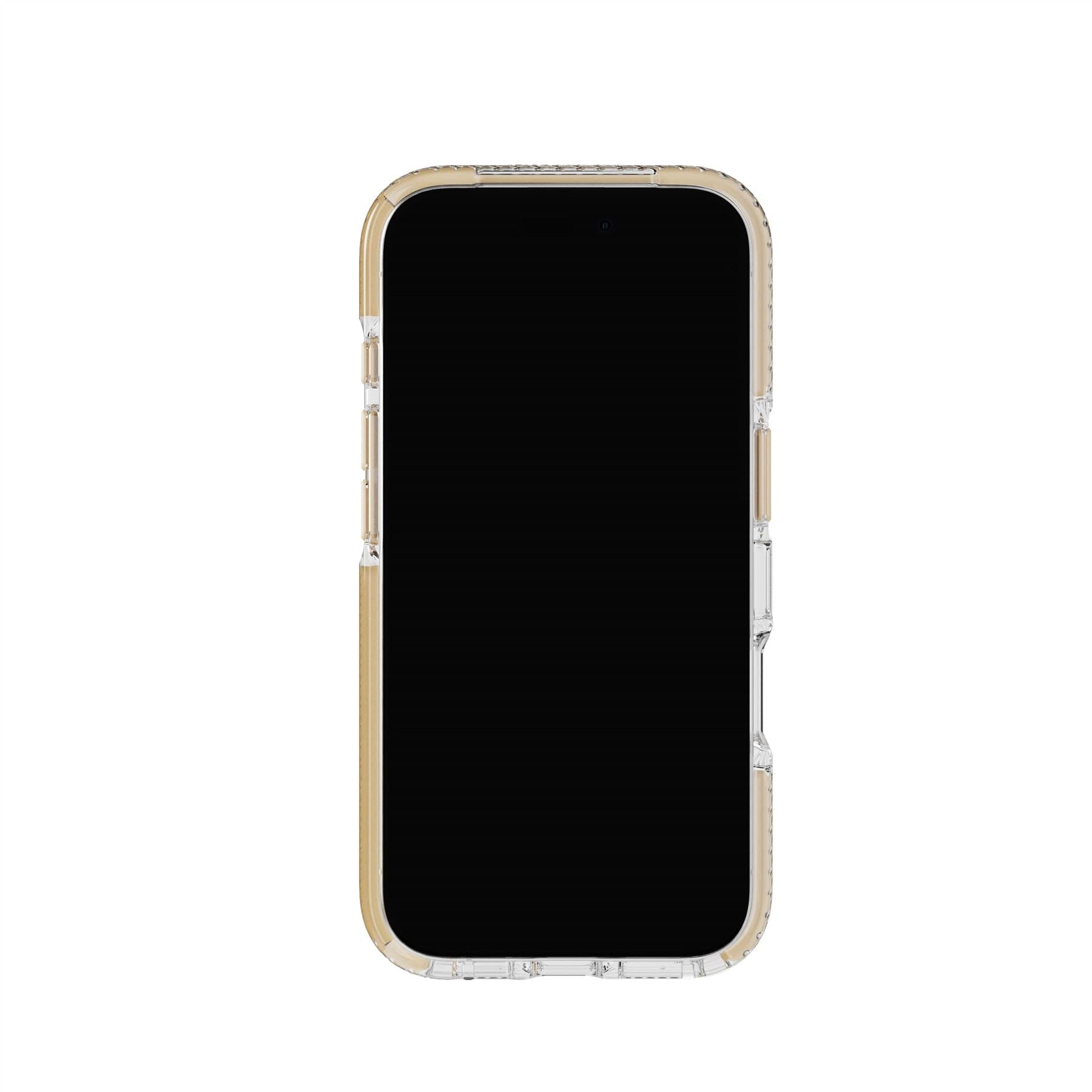 Tech21 EvoCrystal iPhone 16 Hülle MagSafe Gold Transparent