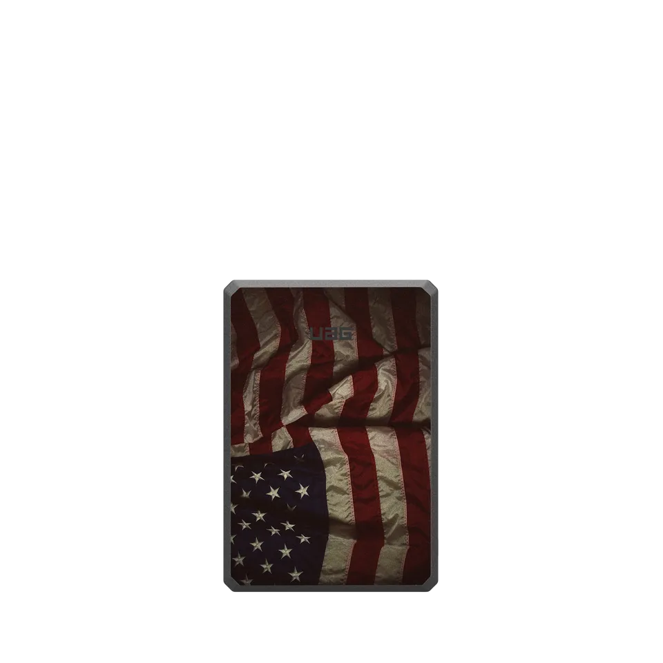 UAG SRGE Slim 5K Powerbank 5000mAh Vintage USA Flag Magnetisch