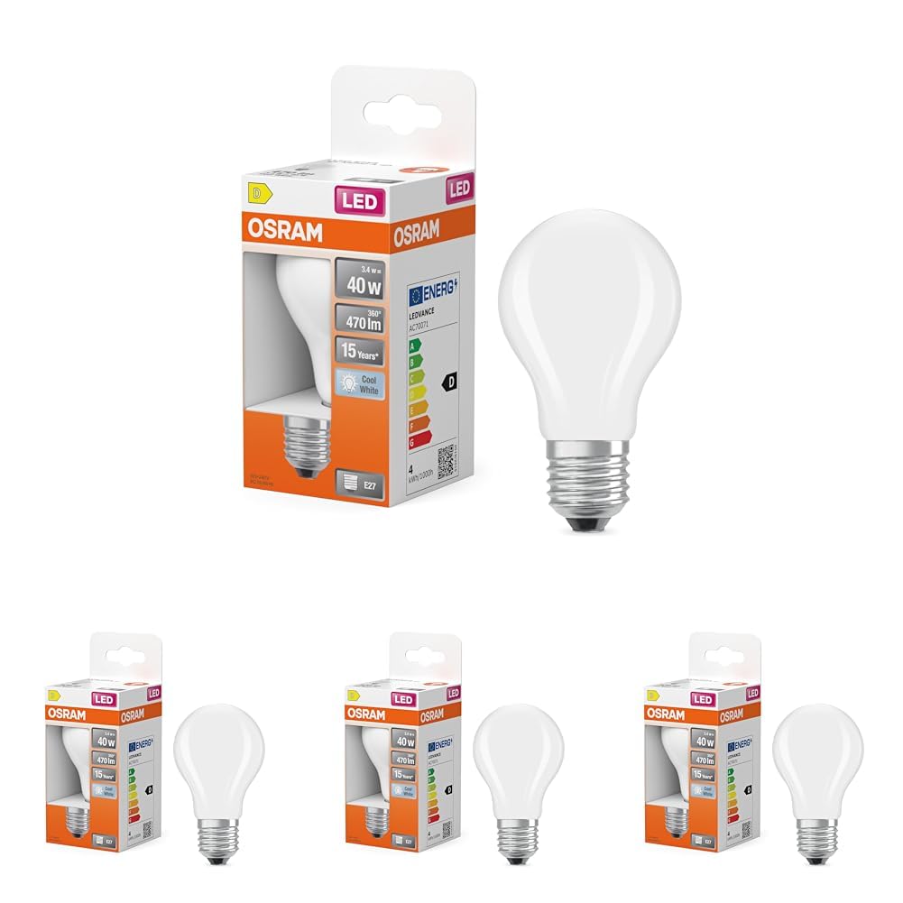 ams OSRAM SMART+ Star A40 LED-Lampe E27 470lm 1er