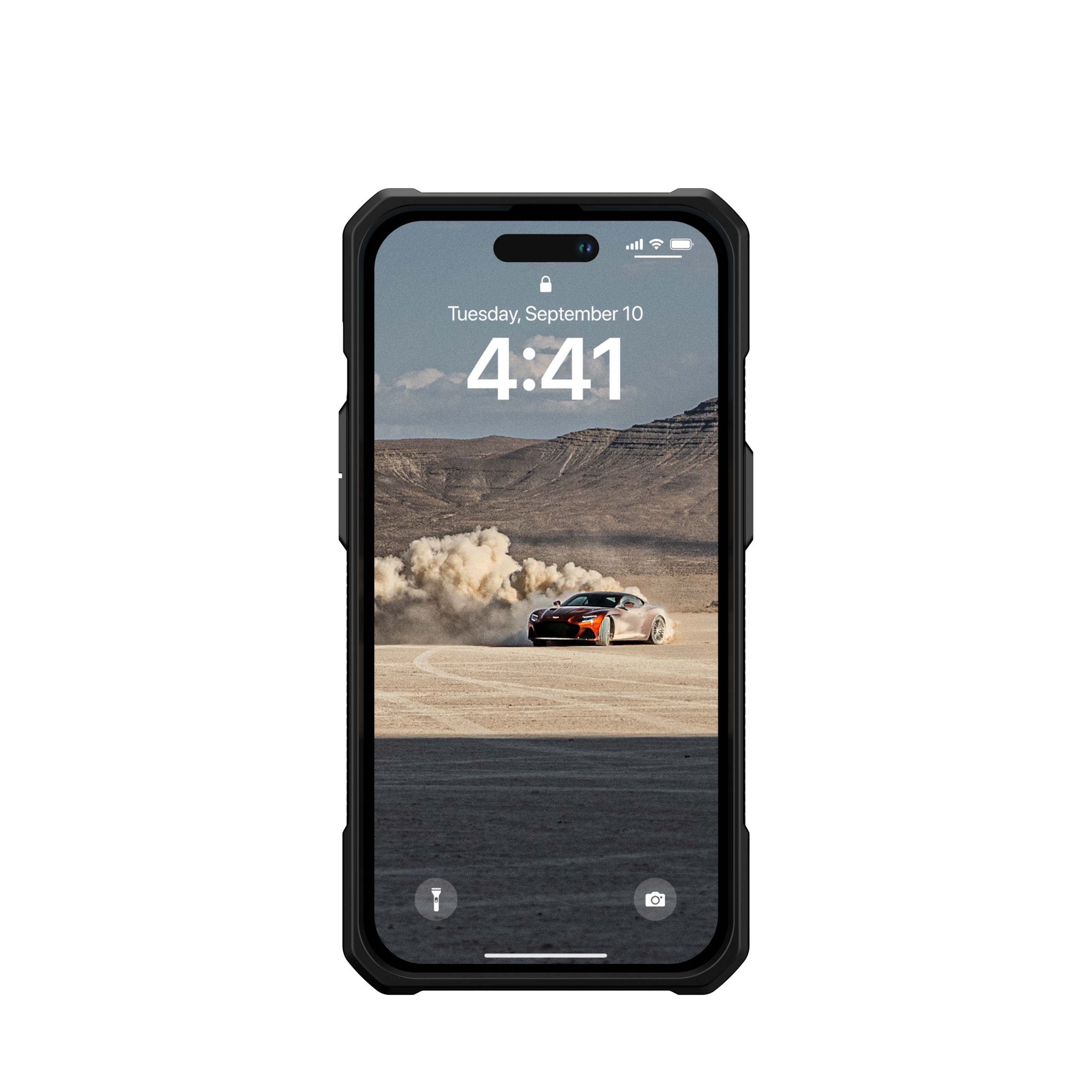 UAG Monarch iPhone 14 Pro Hülle Leder 5-fach Schutz