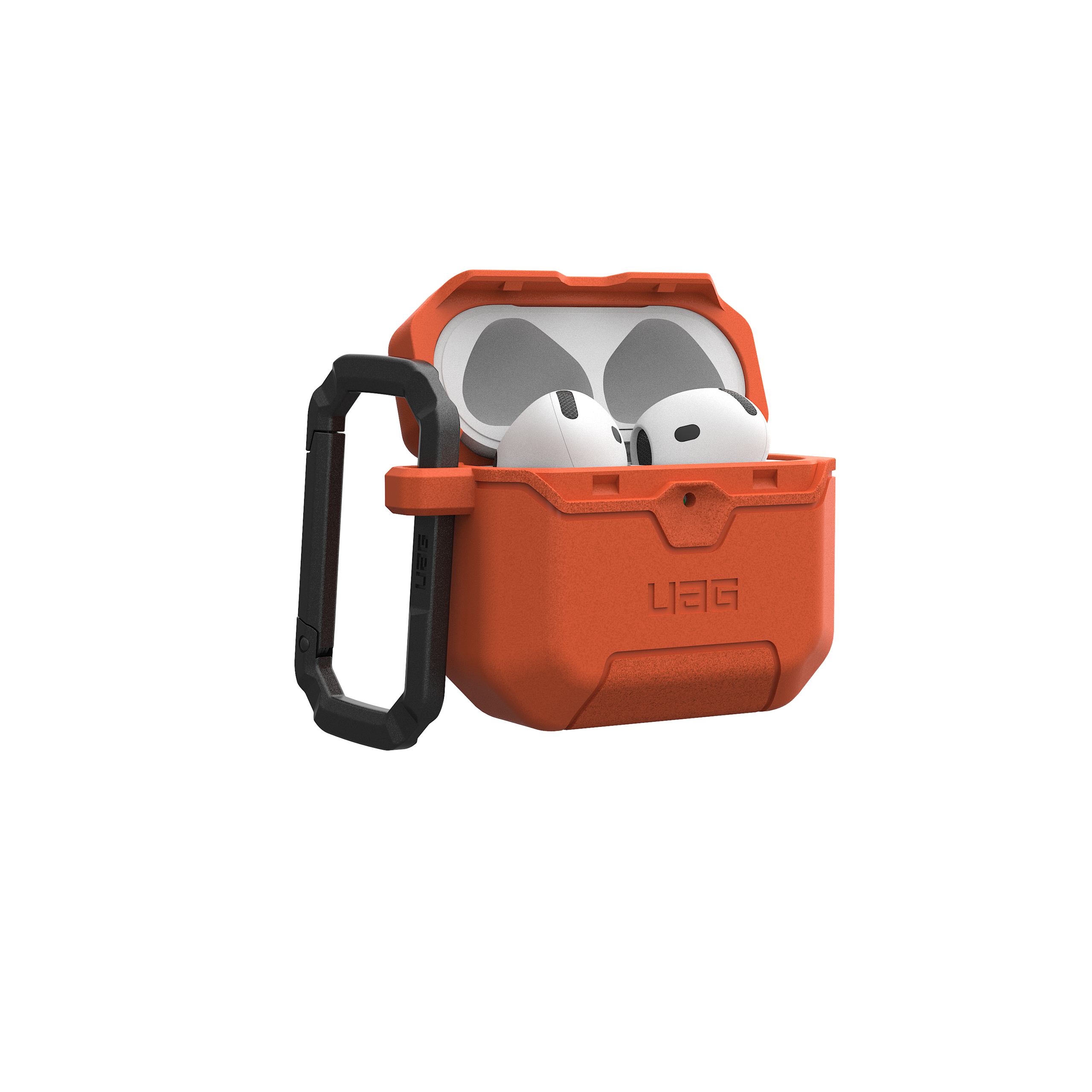 UAG Scout Case AirPods 4 Schutzhülle Karabiner stoßfest