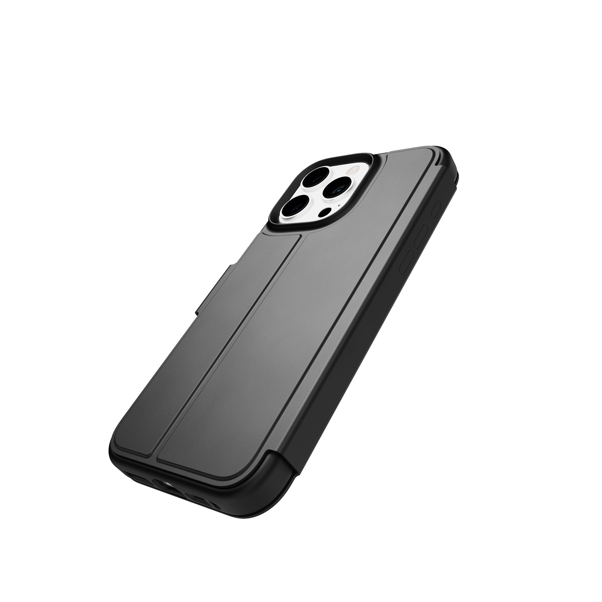 Tech21 EvoLite Wallet iPhone 16 Pro Max Hülle Schwarz 3 Karten