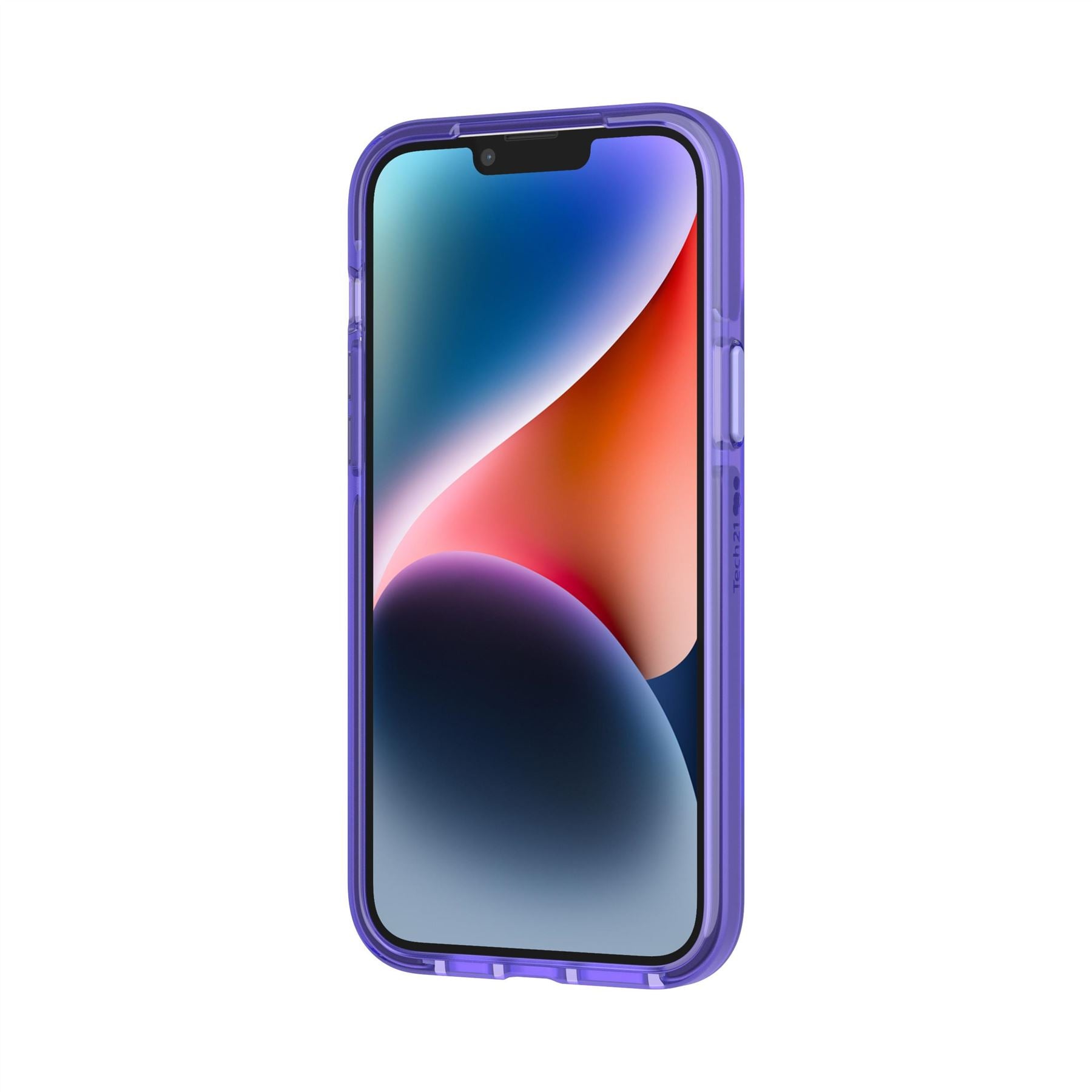 Tech21 EvoCheck iPhone 14 Plus Hülle MagSafe Lila 16ft Schutz