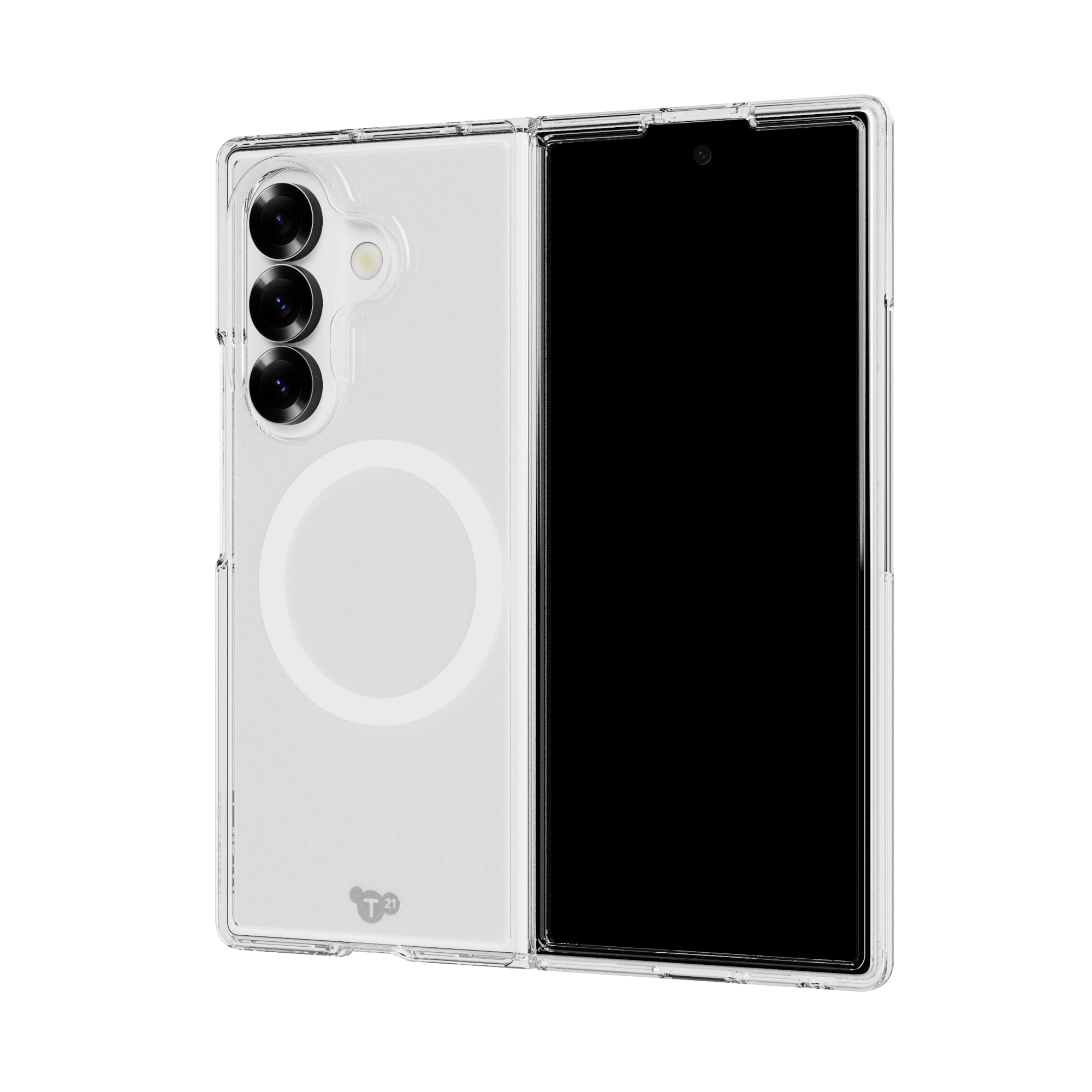 Tech21 EvoClear Magnet Galaxy Z Fold7 Handyhülle Clear transparent