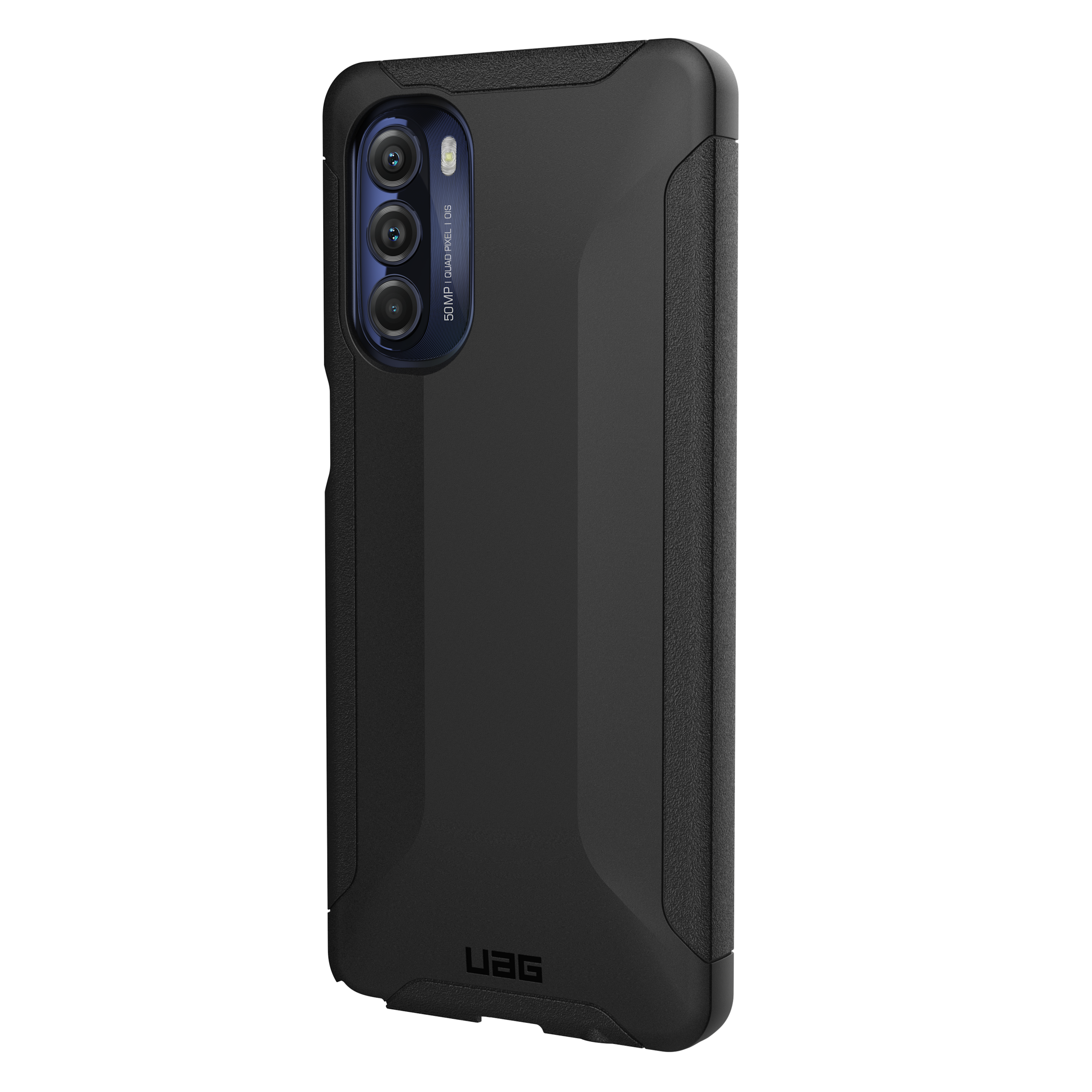 UAG Scout Moto G Stylus 5G 2022 Handyhülle Schwarz Stoßschutz