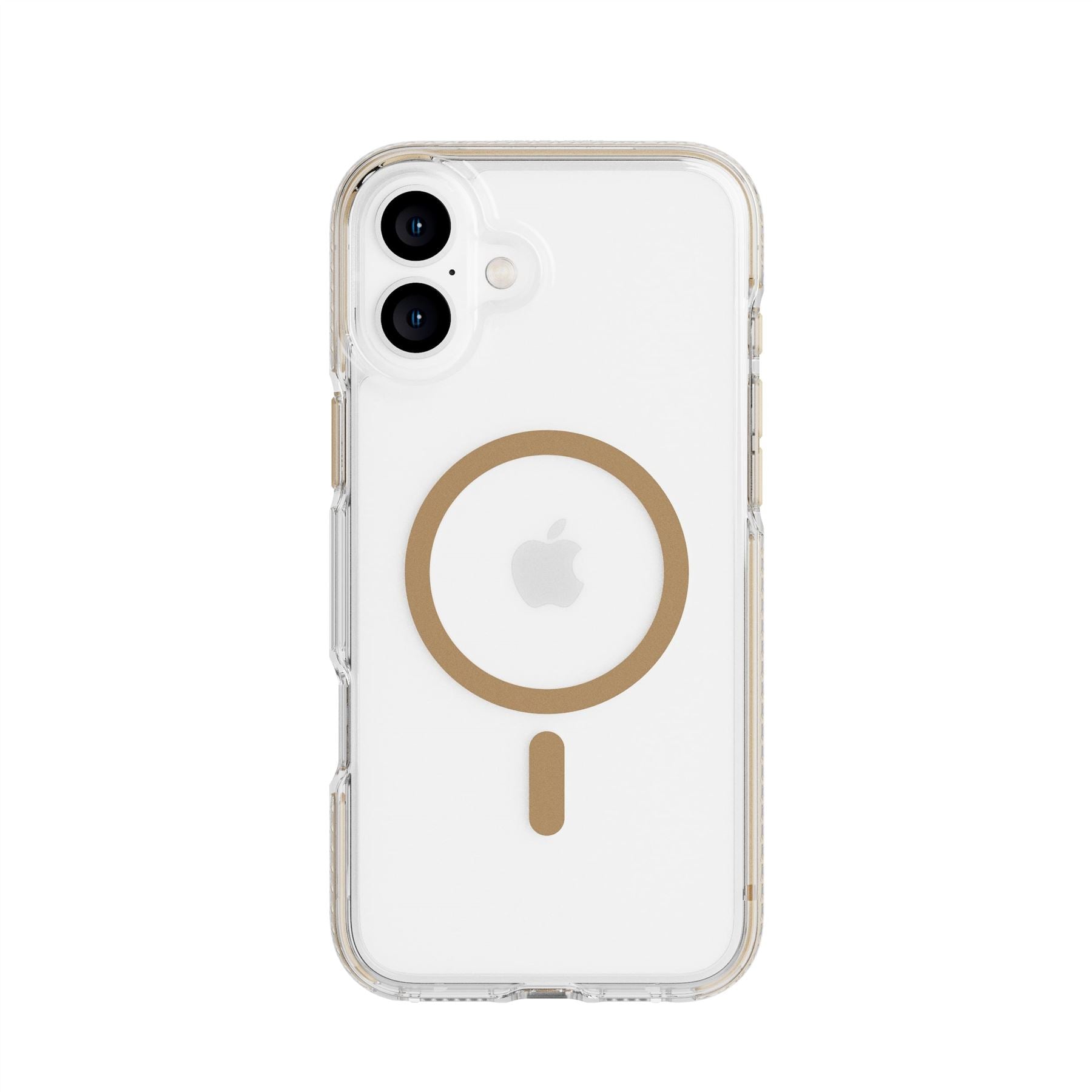 Tech21 EvoCrystal iPhone 16 Plus Handyhülle Gold MagSafe