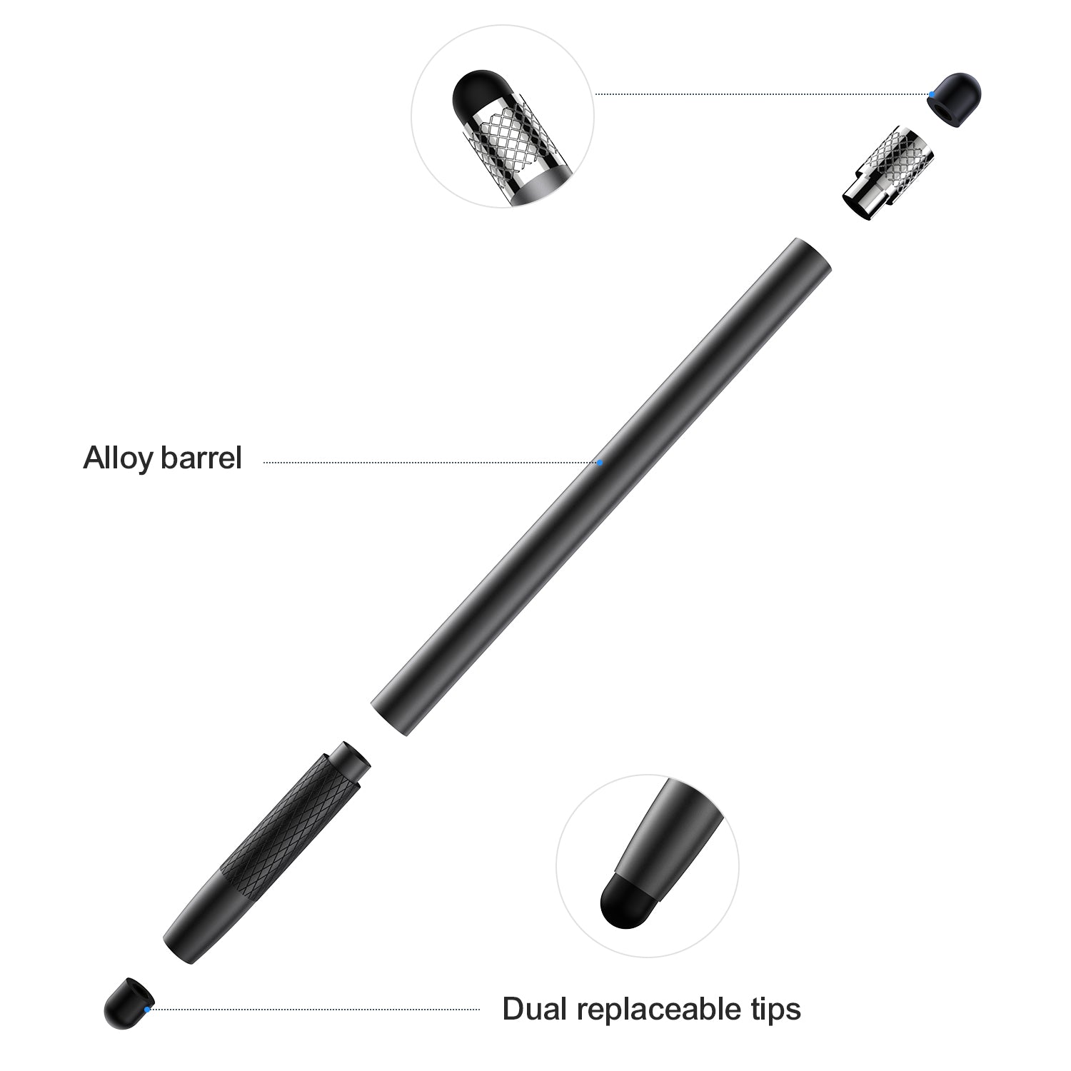 JOYROOM JR-DR01 Eingabestift Schwarz Touchpen