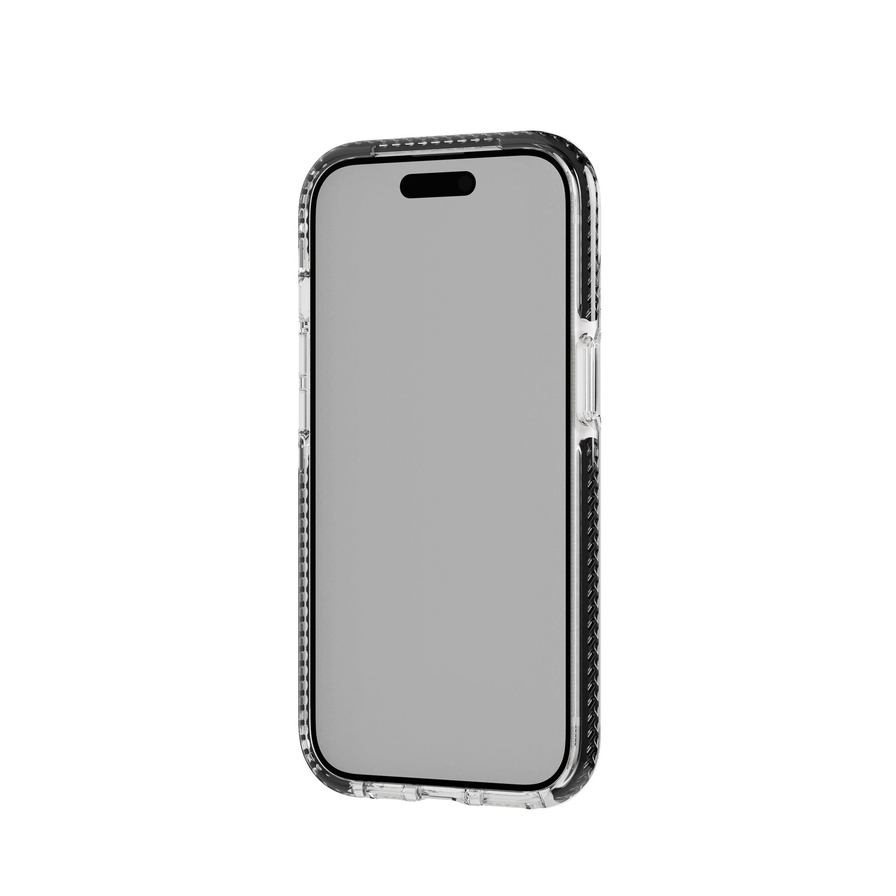 Tech21 EvoCrystal iPhone 15/14/13 Hülle Clear/Black MagSafe