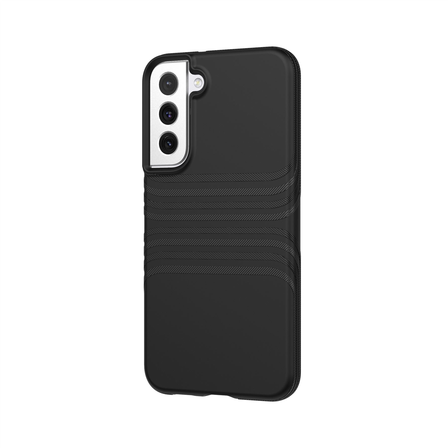 Tech21 Evo Tactile Galaxy S22+ Handyhülle Schwarz Stoßschutz