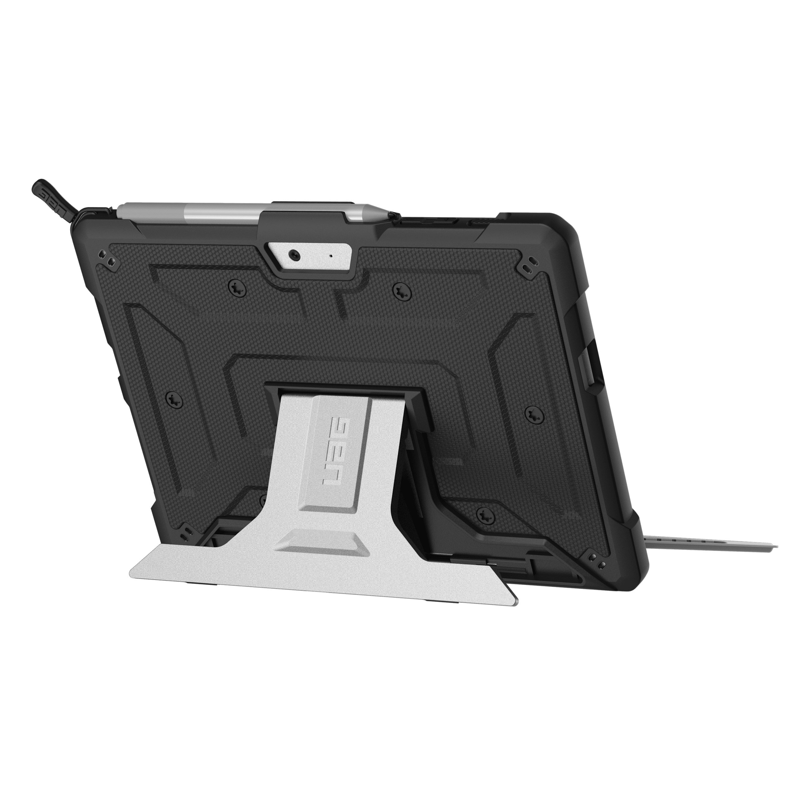 UAG Metropolis SE Surface Go Hülle mit Ständer schwarz