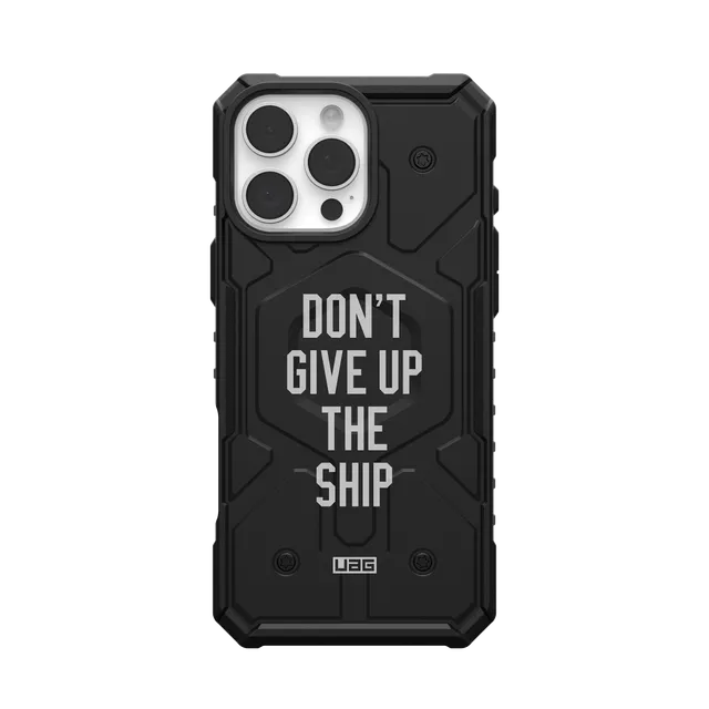 UAG Pathfinder iPhone Handyhülle MagSafe Don't Give Up The Ship