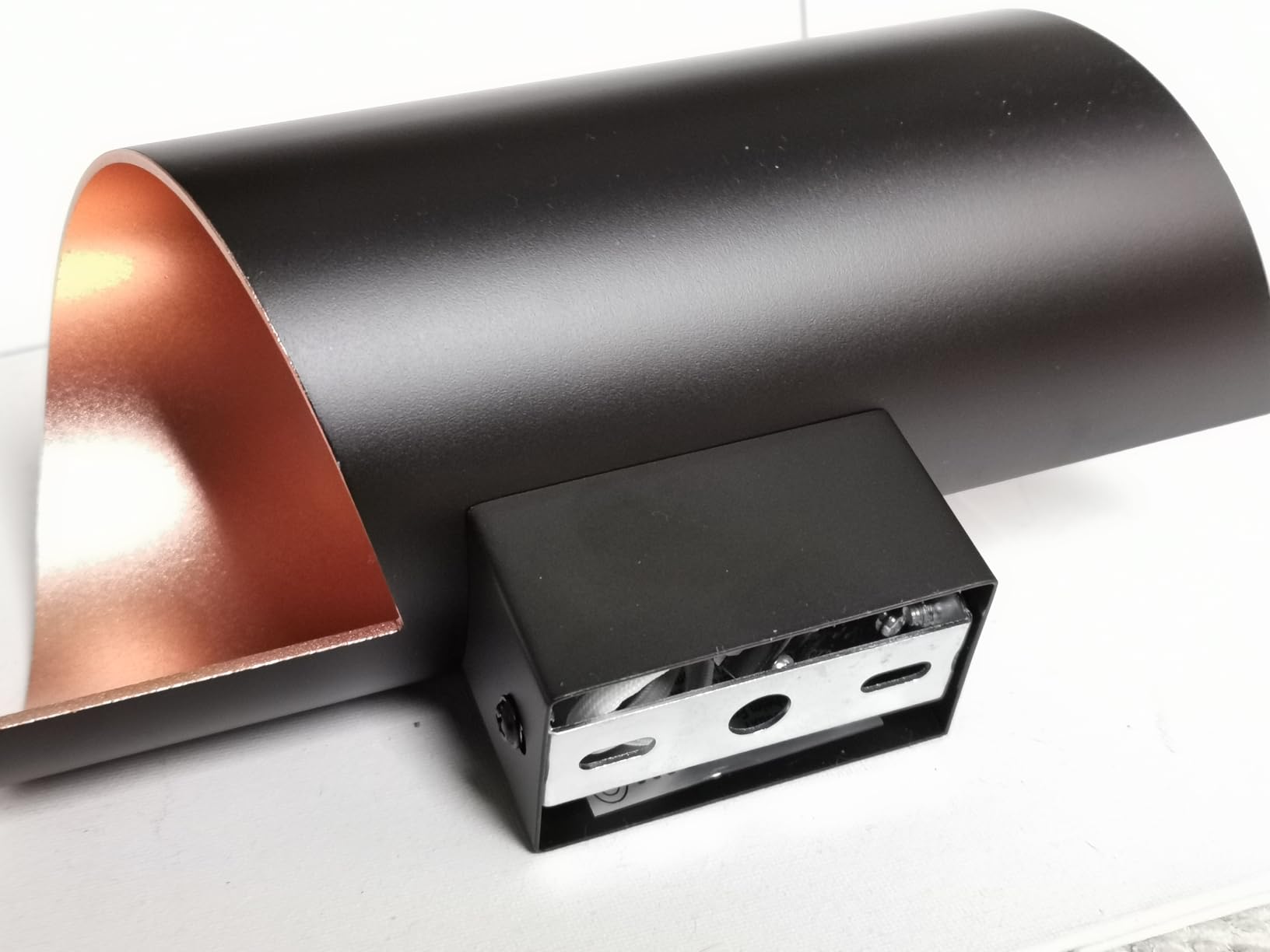 OSRAM SMART+ Wall Twist LED-Wandleuchte schwarz 20x11cm TW