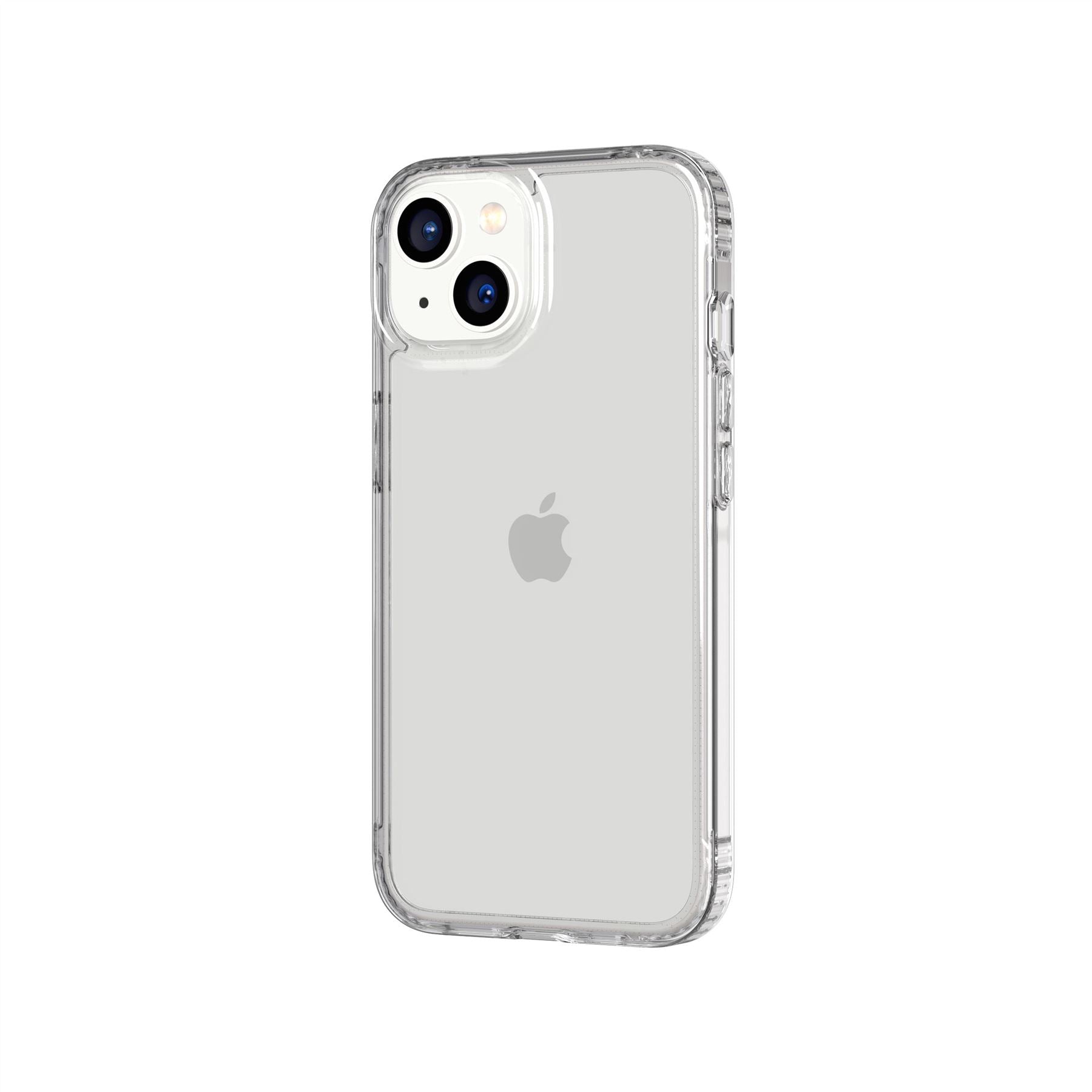 Tech21 EvoClear iPhone 13/14/15/16e/17e Hülle Transparent Anti-Yellow