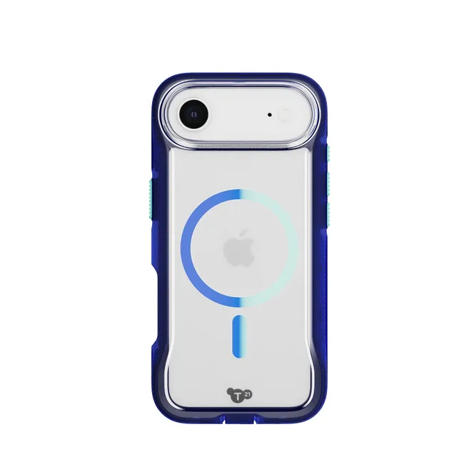 Tech21 EvoPro iPhone Air Handyhülle Electric Blue/Jelly Mint