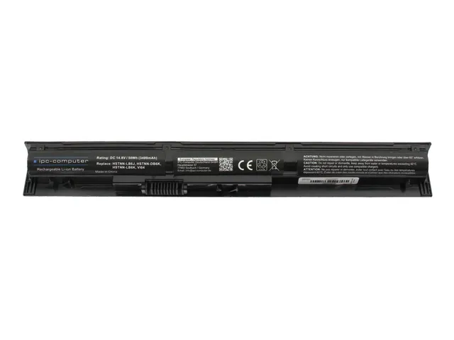 IPC-Computer Akkus VI04XL Laptop Akku 50Wh schwarz