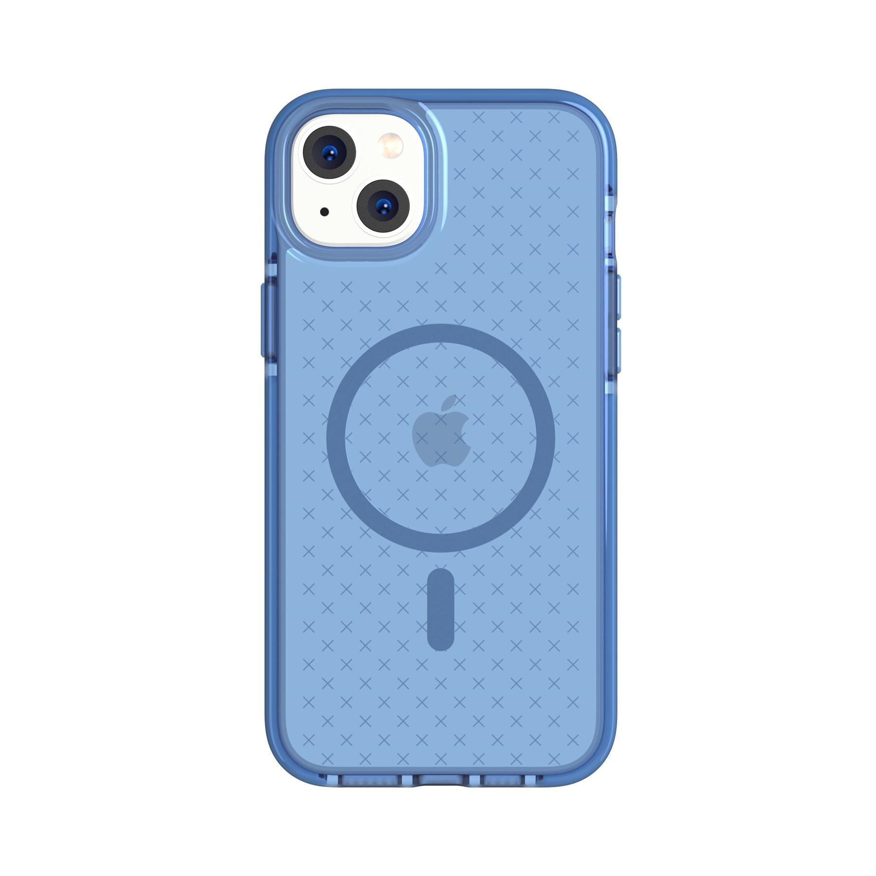 Tech21 EvoCheck iPhone 14 Plus Hülle MagSafe Blau 16ft