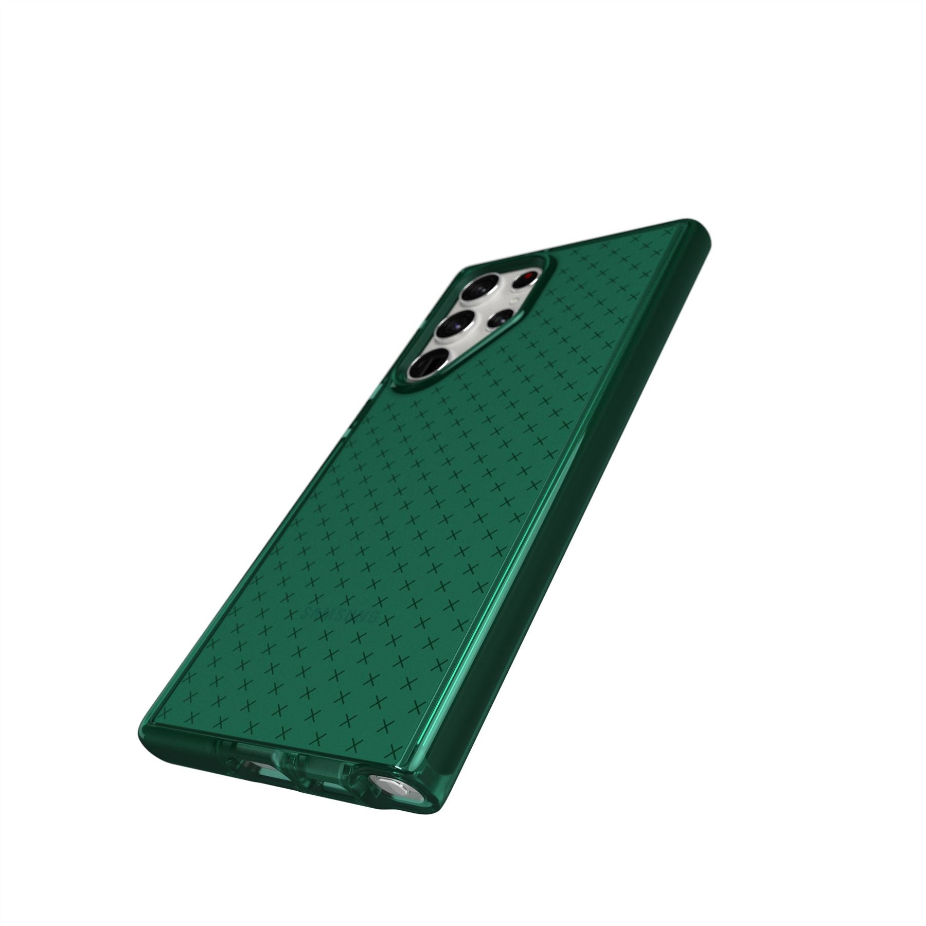 Tech21 Evo Check Galaxy S22 Ultra Hülle Opal Green S Pen