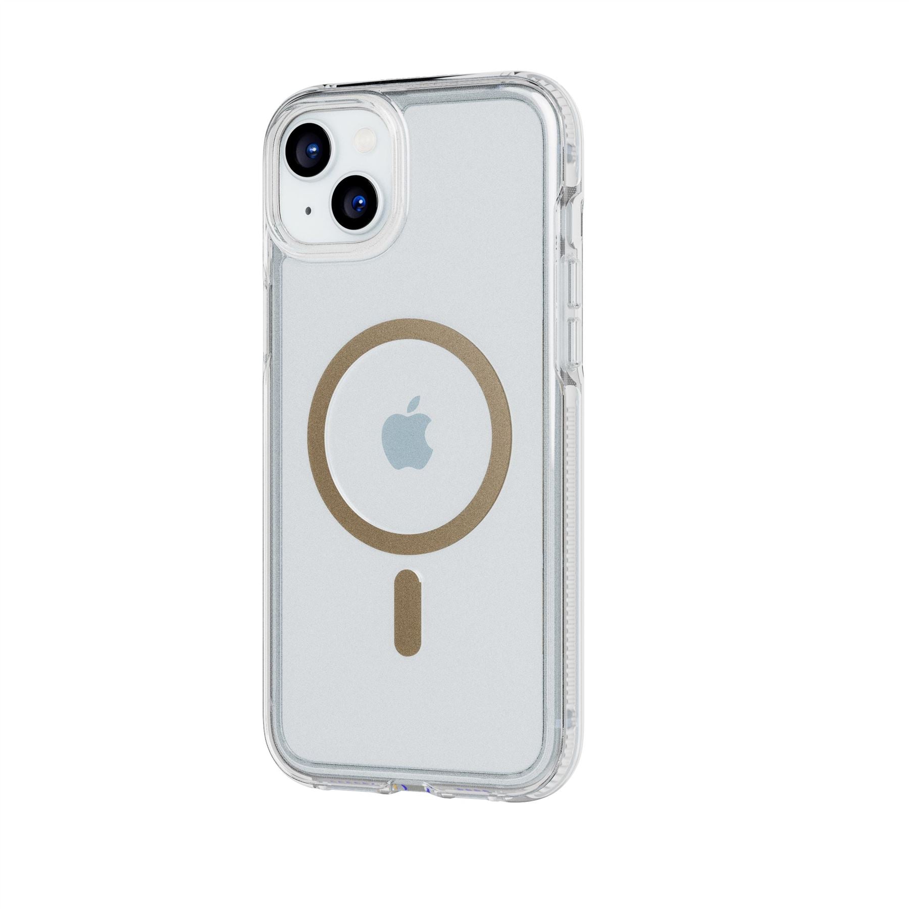 Tech21 FlexQuartz iPhone 15 Plus Handyhülle Gold MagSafe