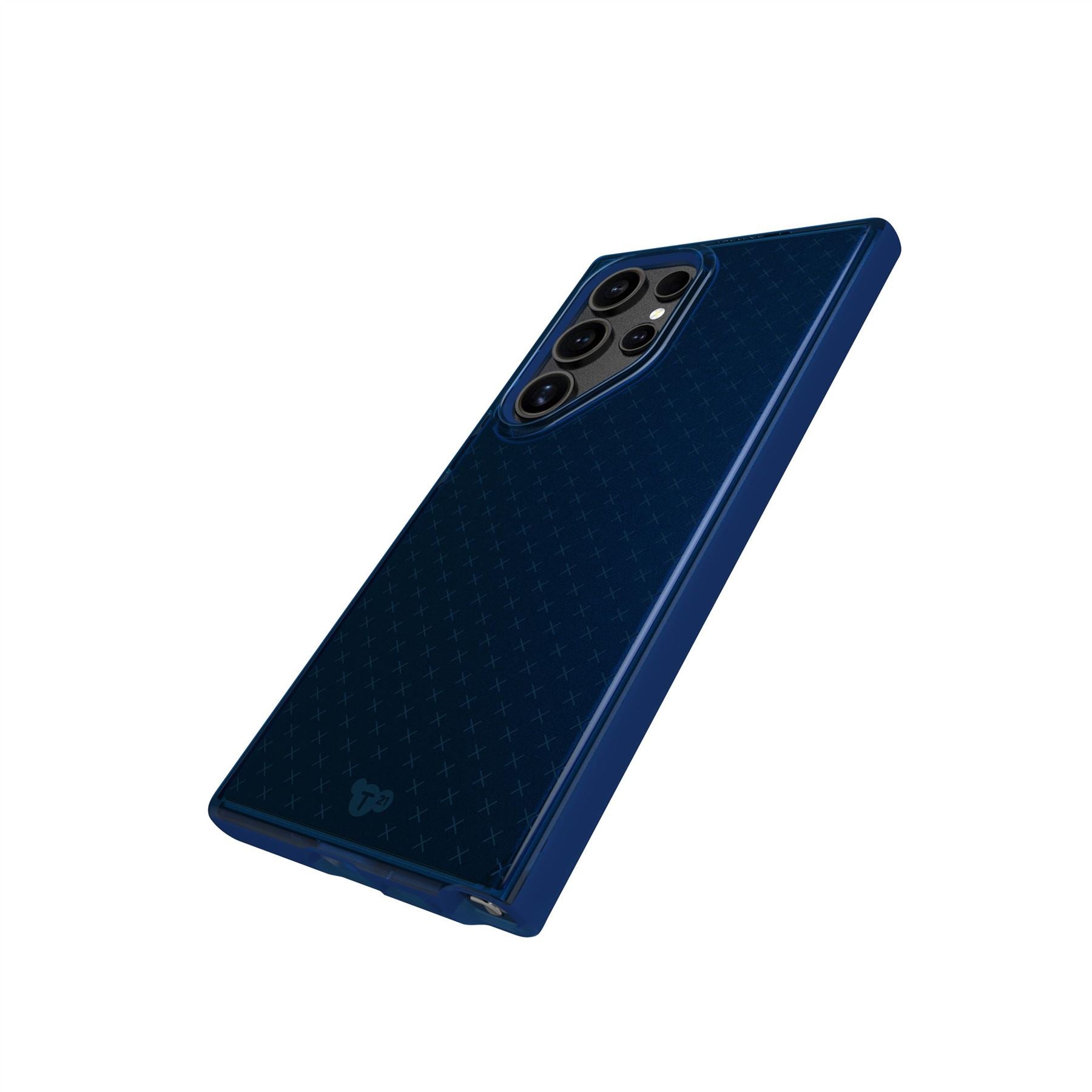 Tech21 Evo Check S24 Ultra Hülle Cobalt Blue Stoßschutz