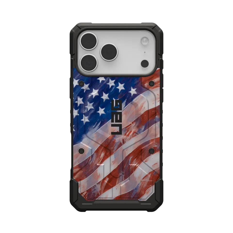 UAG Pathfinder iPhone 17 Pro Max Hülle MagSafe US-Flag