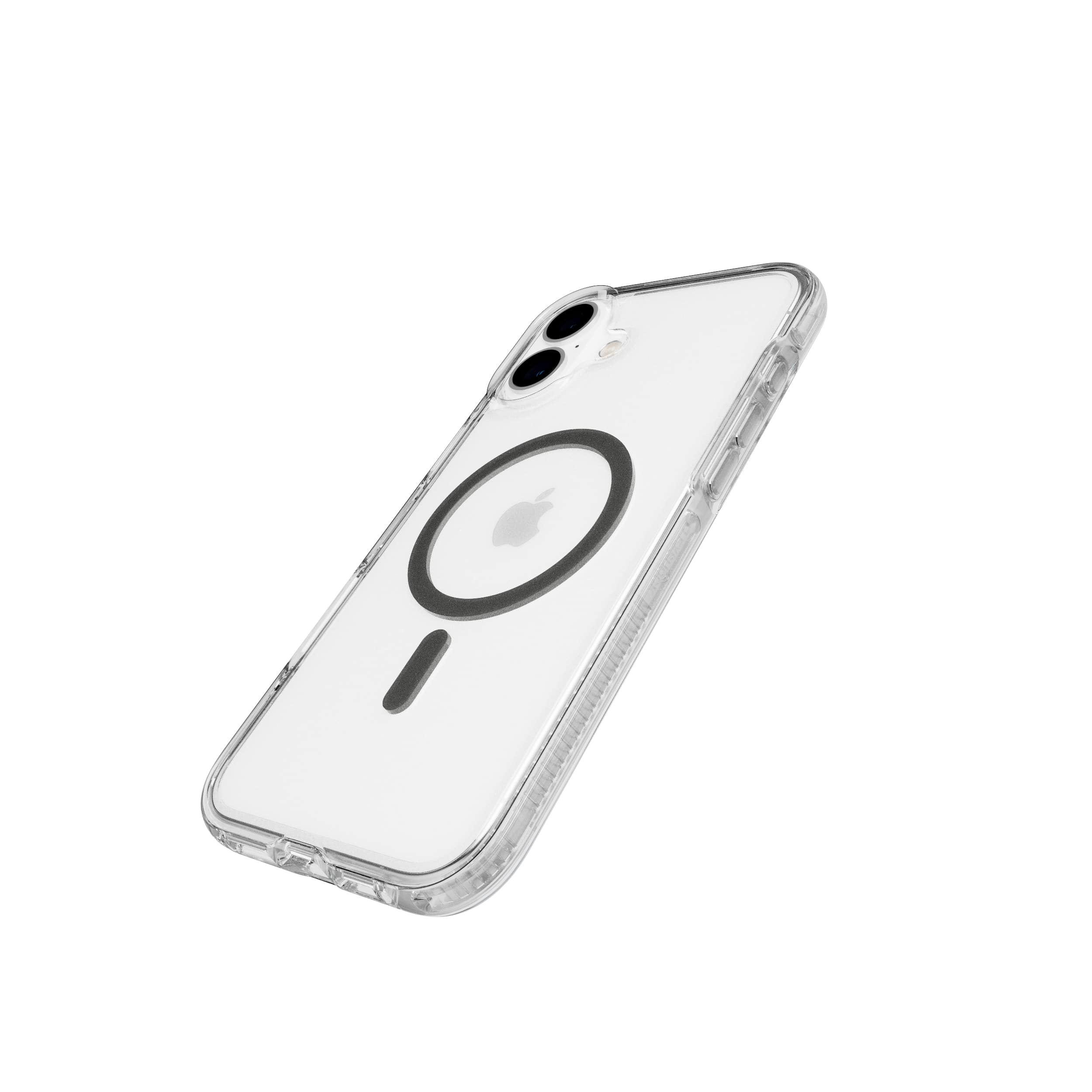 Tech21 FlexQuartz iPhone 16 Plus Handyhülle Space Grey MagSafe