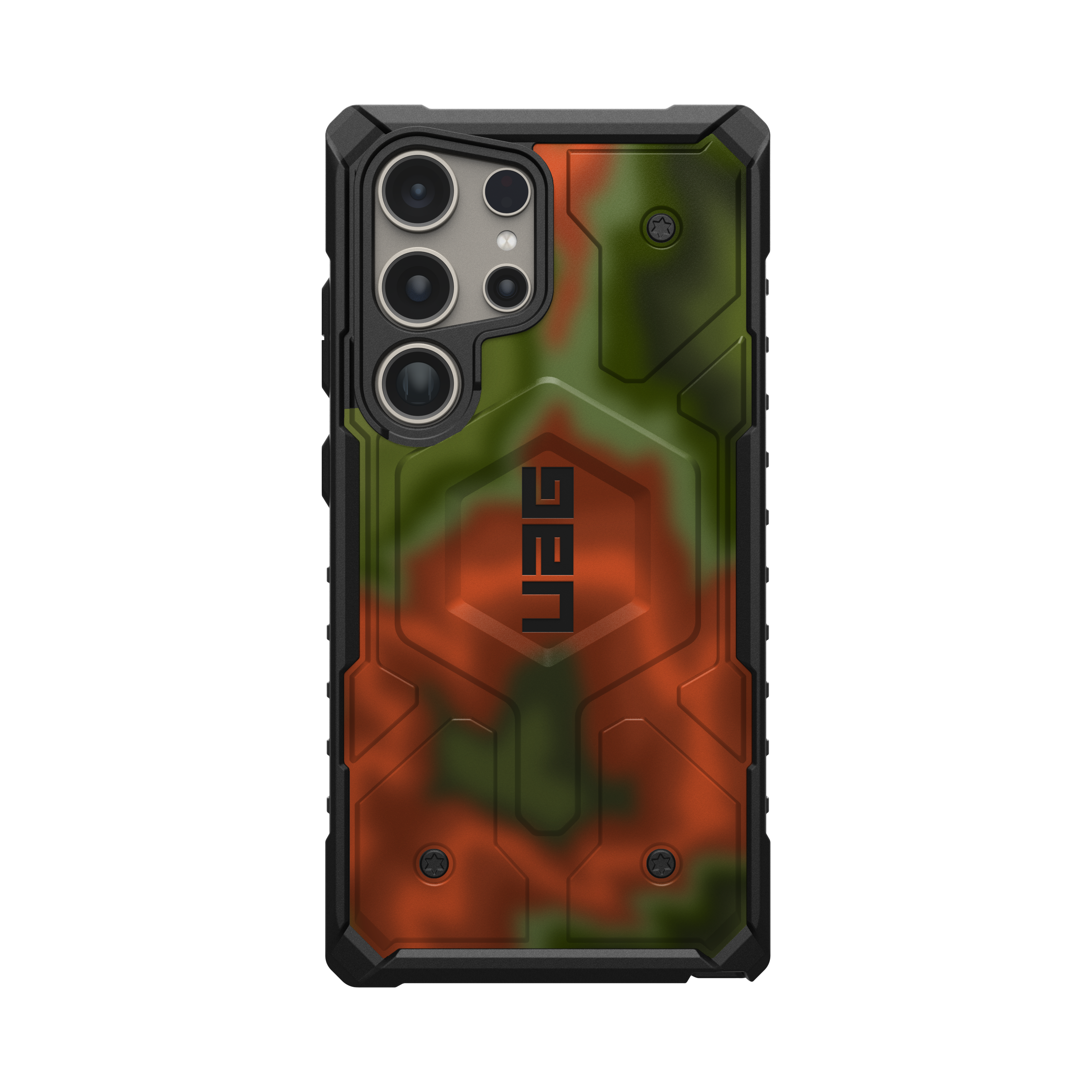 UAG Pathfinder Galaxy S26 Ultra Handyhülle Tie Dye Grün Orange
