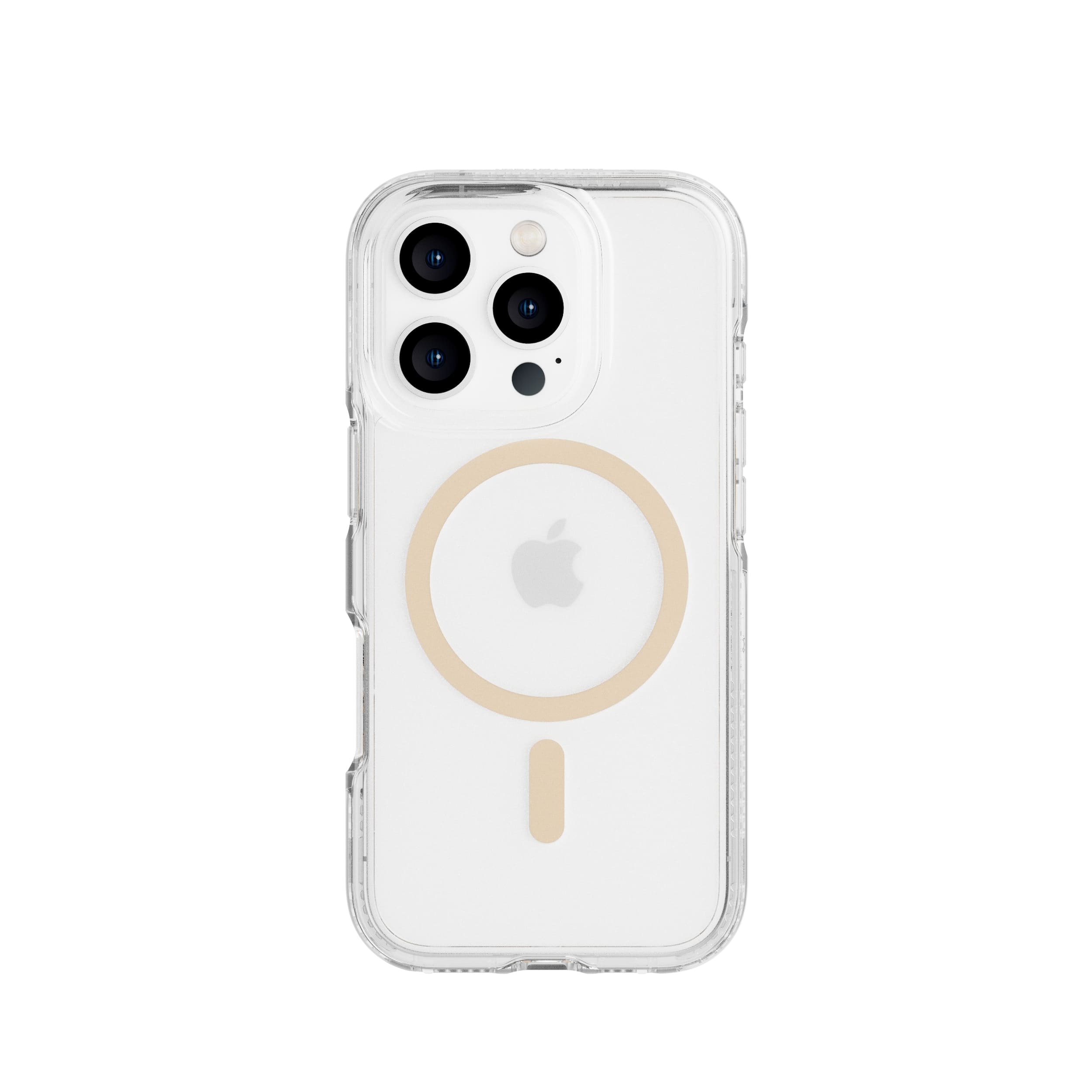 Tech21 FlexQuartz iPhone 16 Pro Hülle MagSafe Gold klar