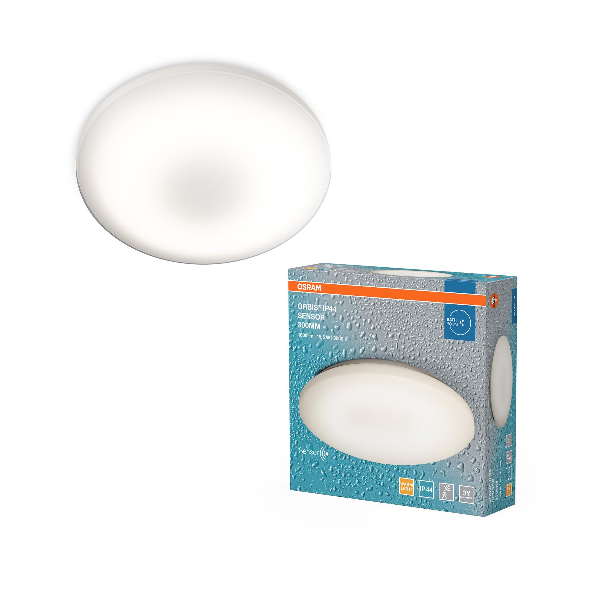 OSRAM SMART+ Orbis Pure LED-Deckenleuchte 300mm 15,5W weiß