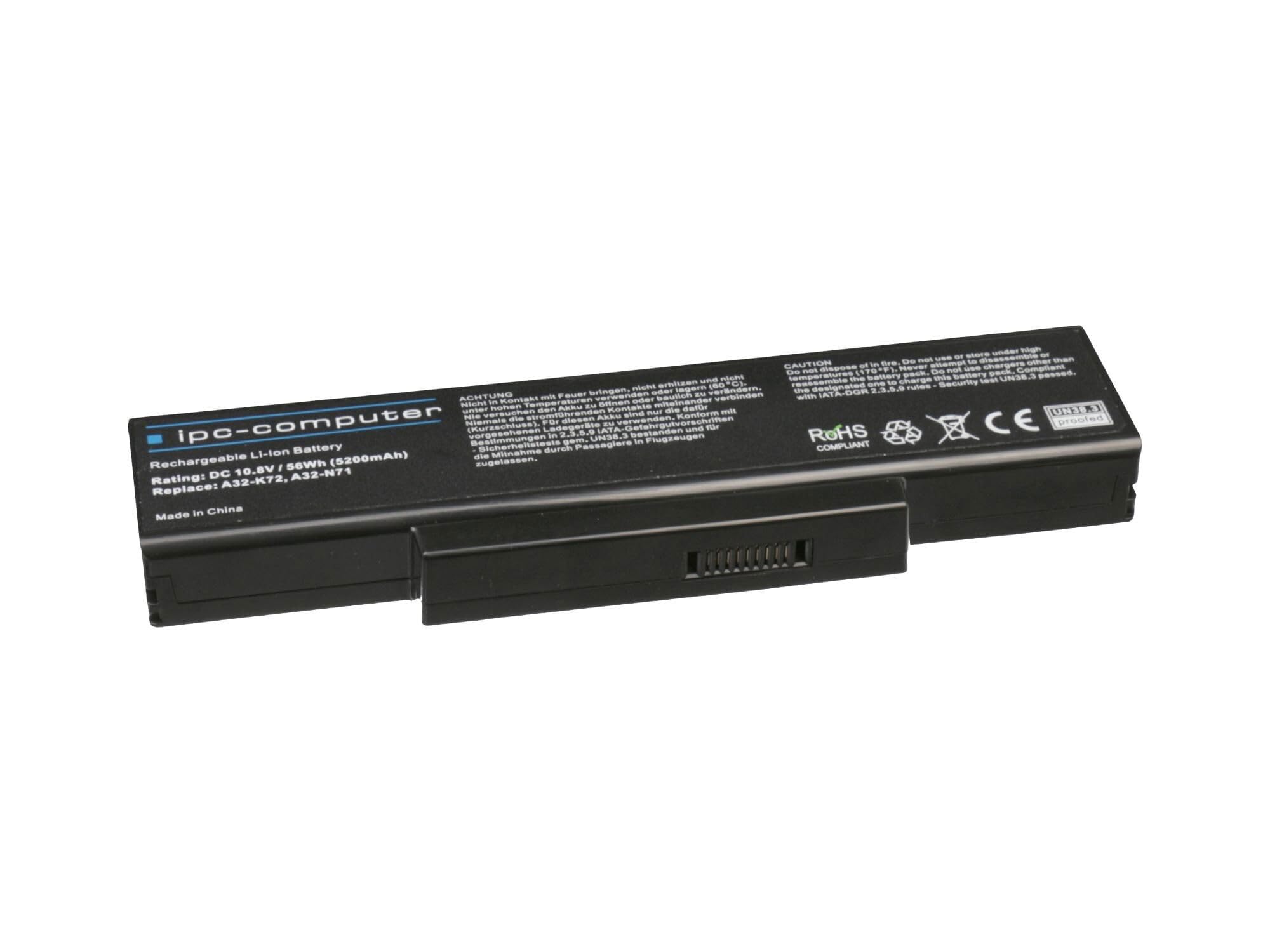 IPC-Computer A32-K72 Laptop Akku 56Wh für Asus