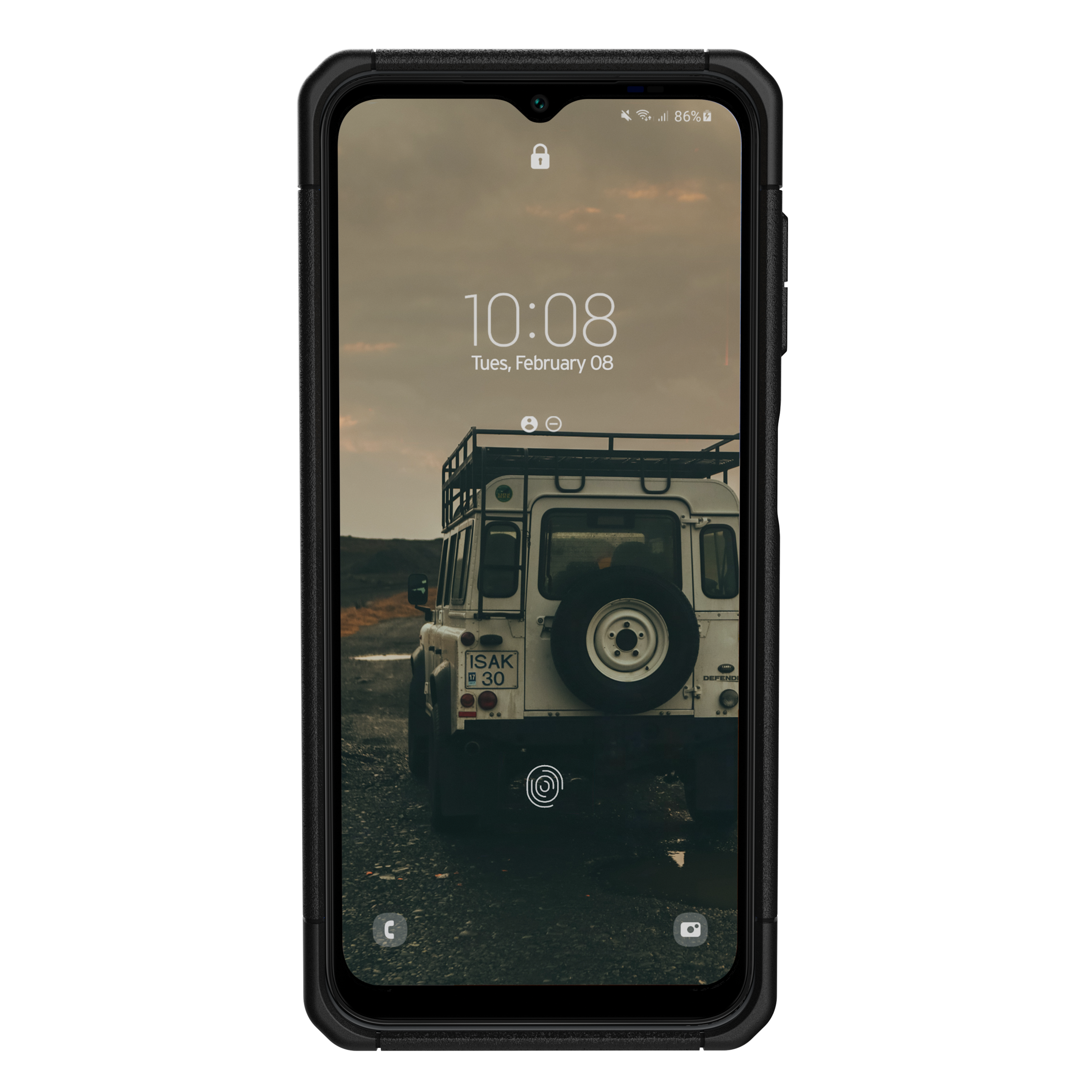 UAG Scout Galaxy A14 5G Hülle schwarz MIL-STD