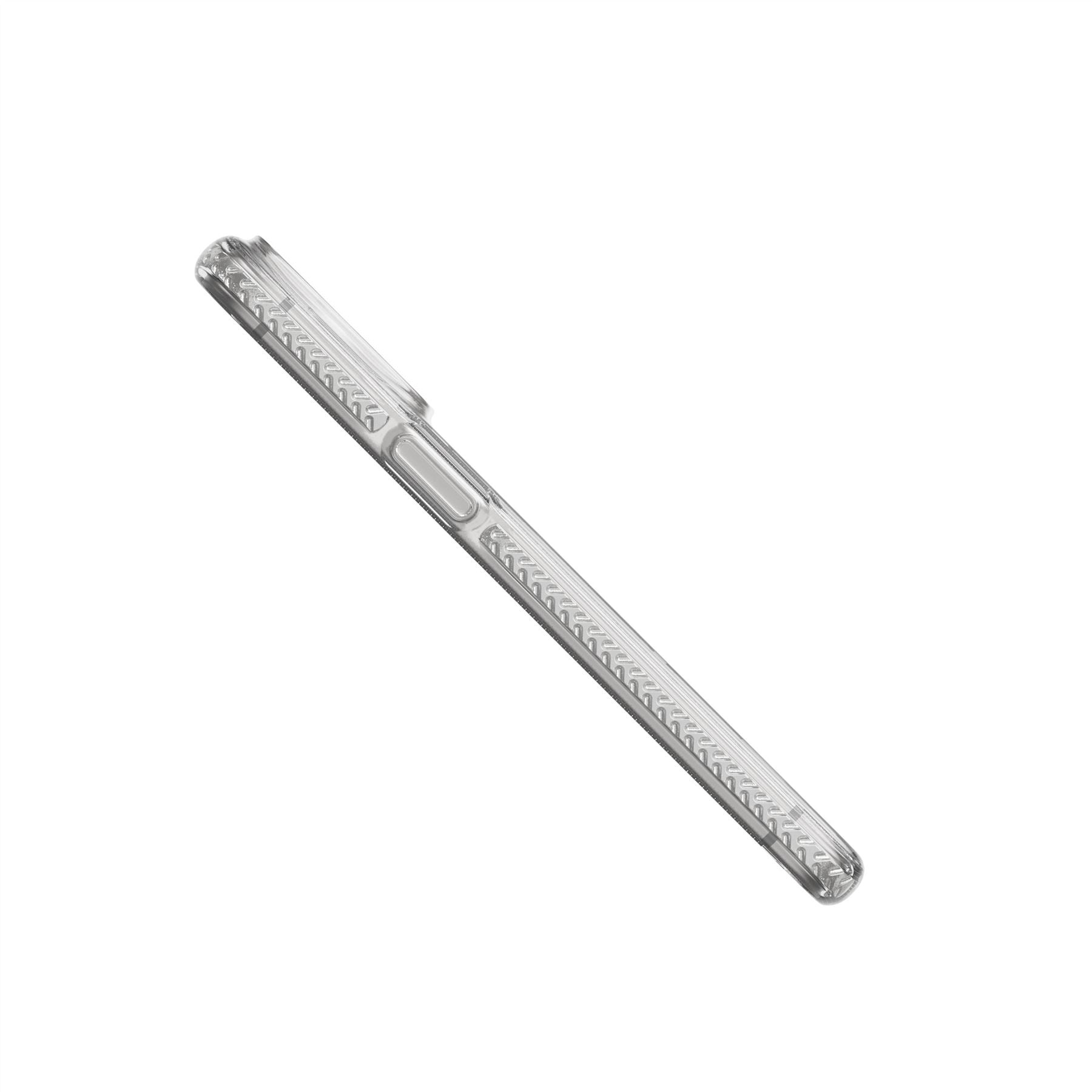 Tech21 EvoCrystal iPhone 15 Pro Max MagSafe Hülle White Titanium klar