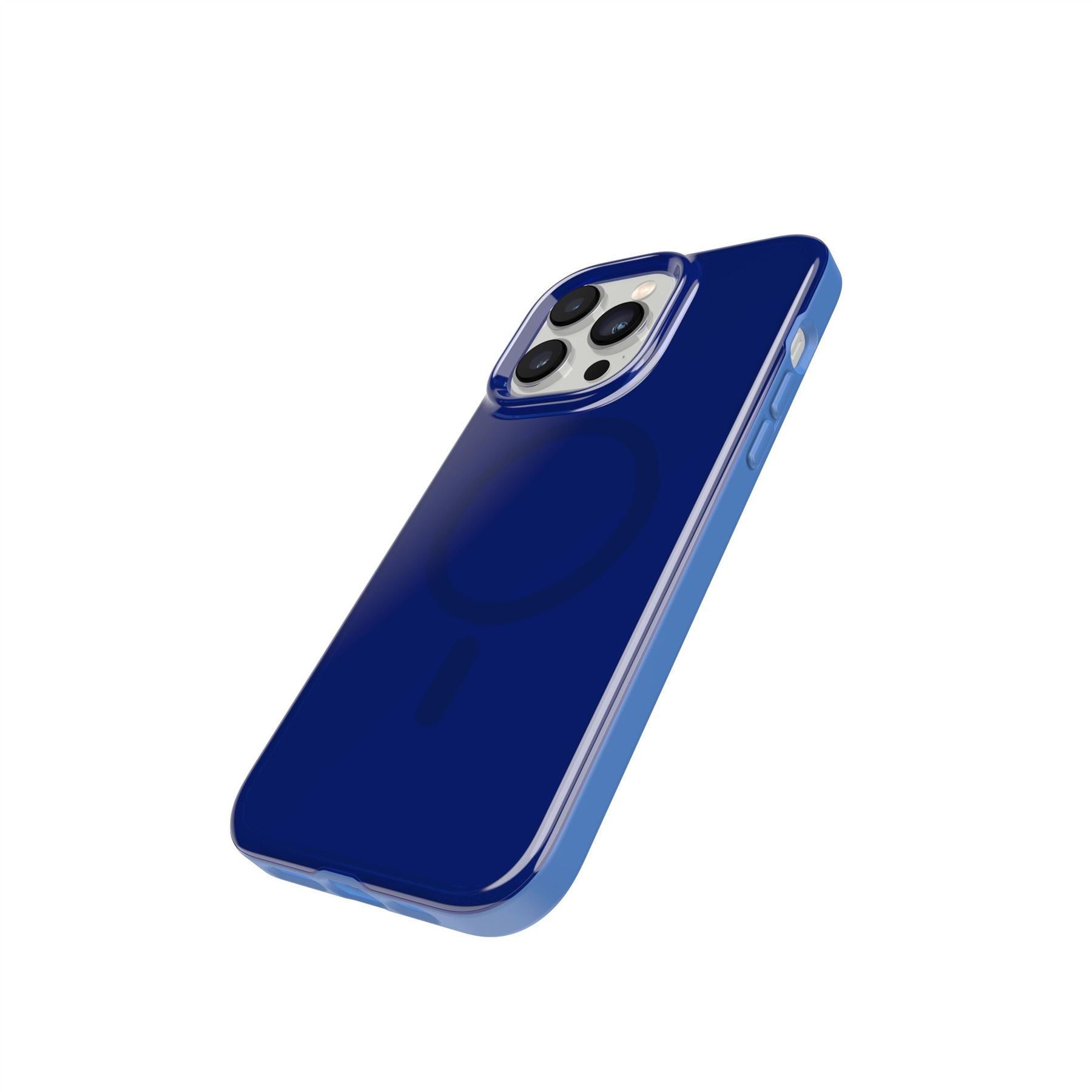 Tech21 Evo Tint iPhone 14 Pro Max Handyhülle Butterfly Blues MagSafe