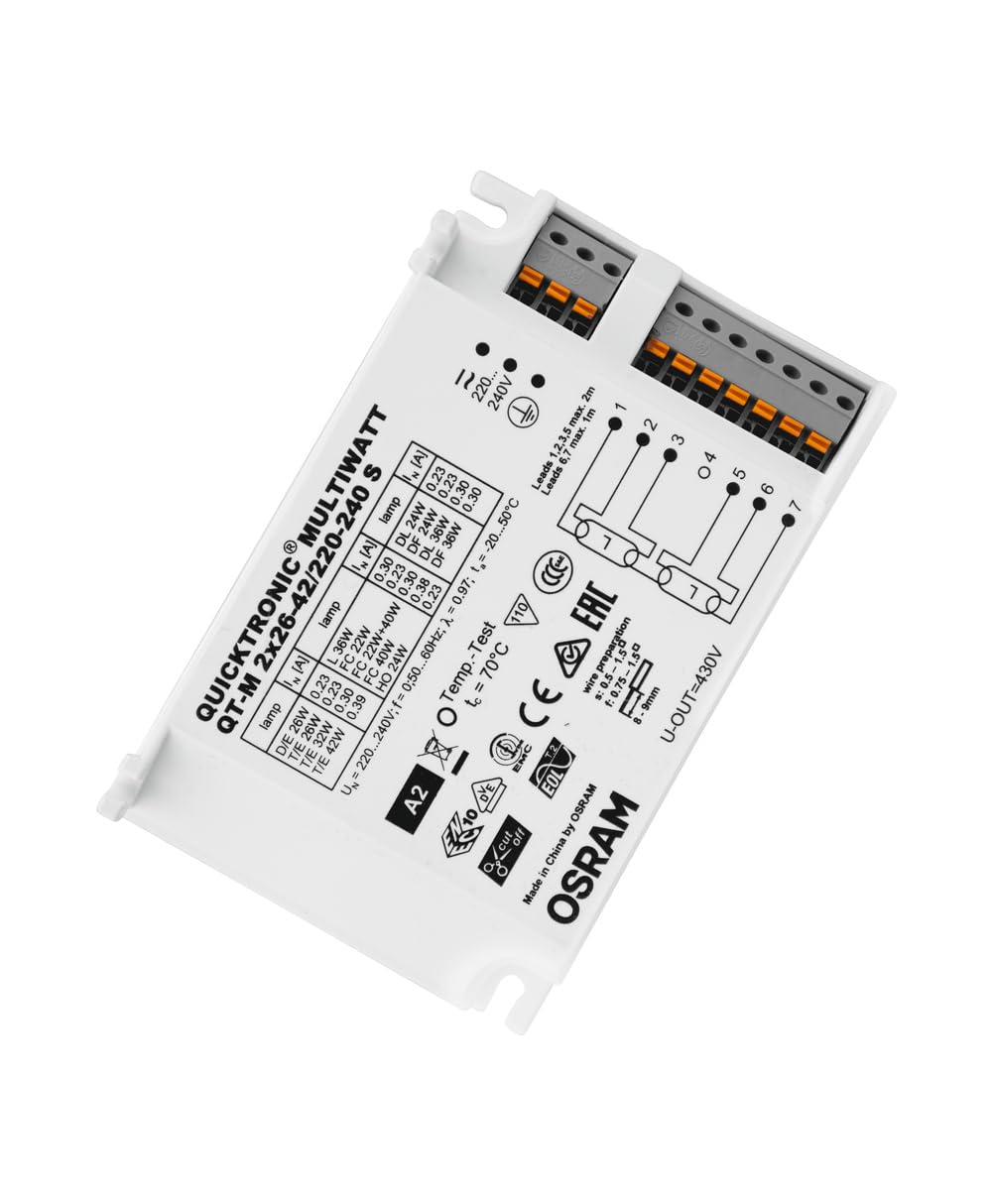 ams OSRAM POWERTRONIC QT-M 2x26-42 EVG Vorschaltgerät
